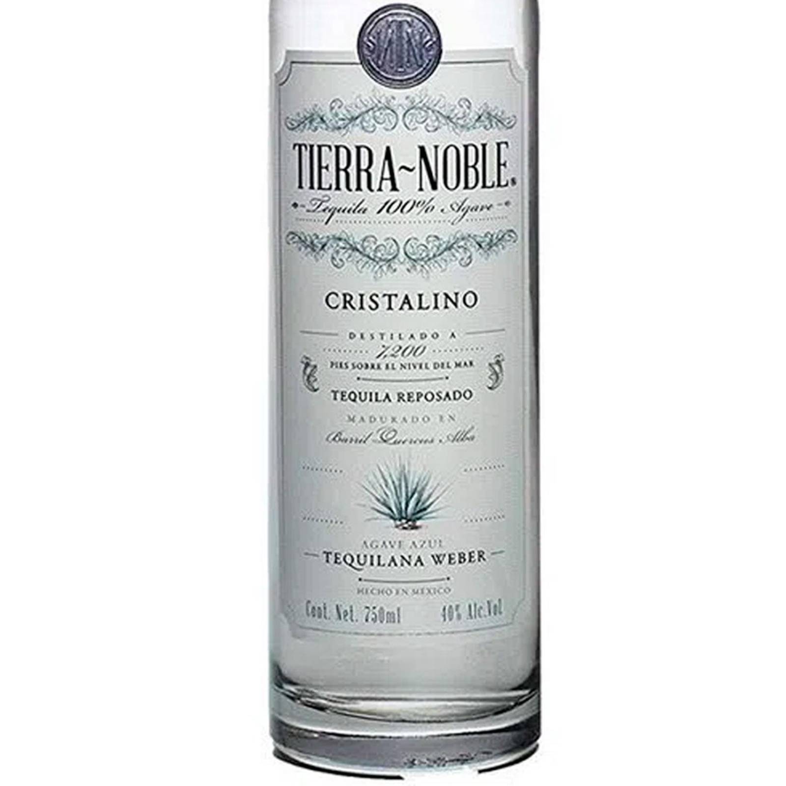 Tequila Tierra Noble Reposado Cristalino 750 ml
