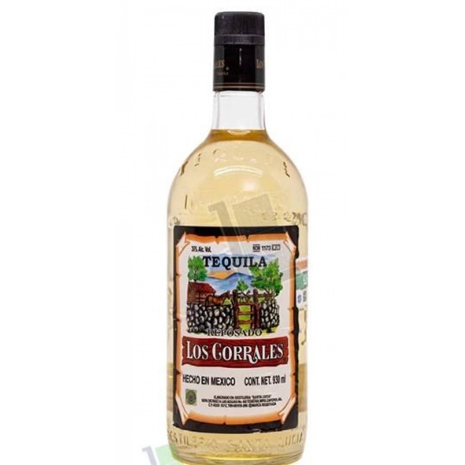 Tequila Los Corrales Blanco 930 ml