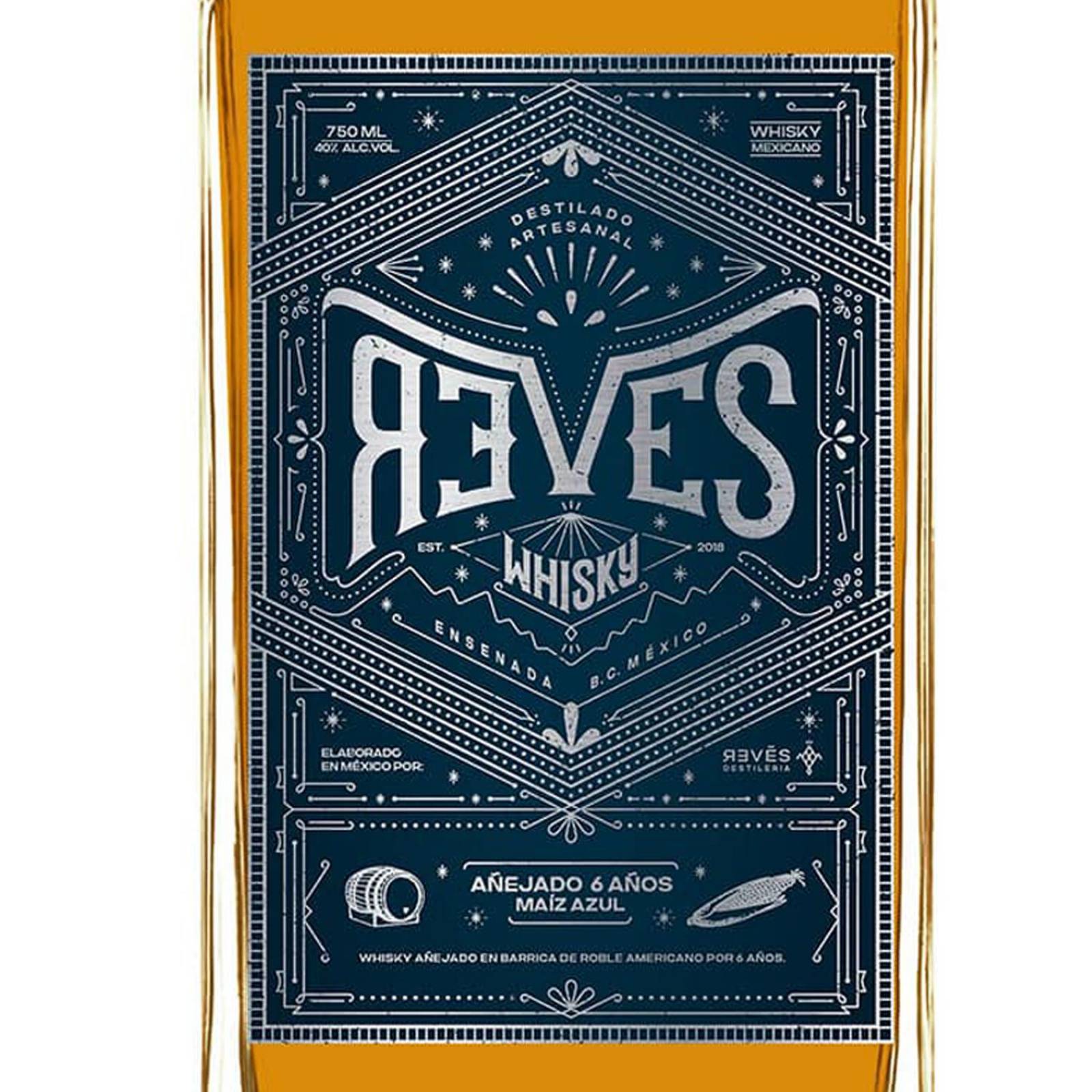 Whisky Reves Etiqueta Azul 750 ml 