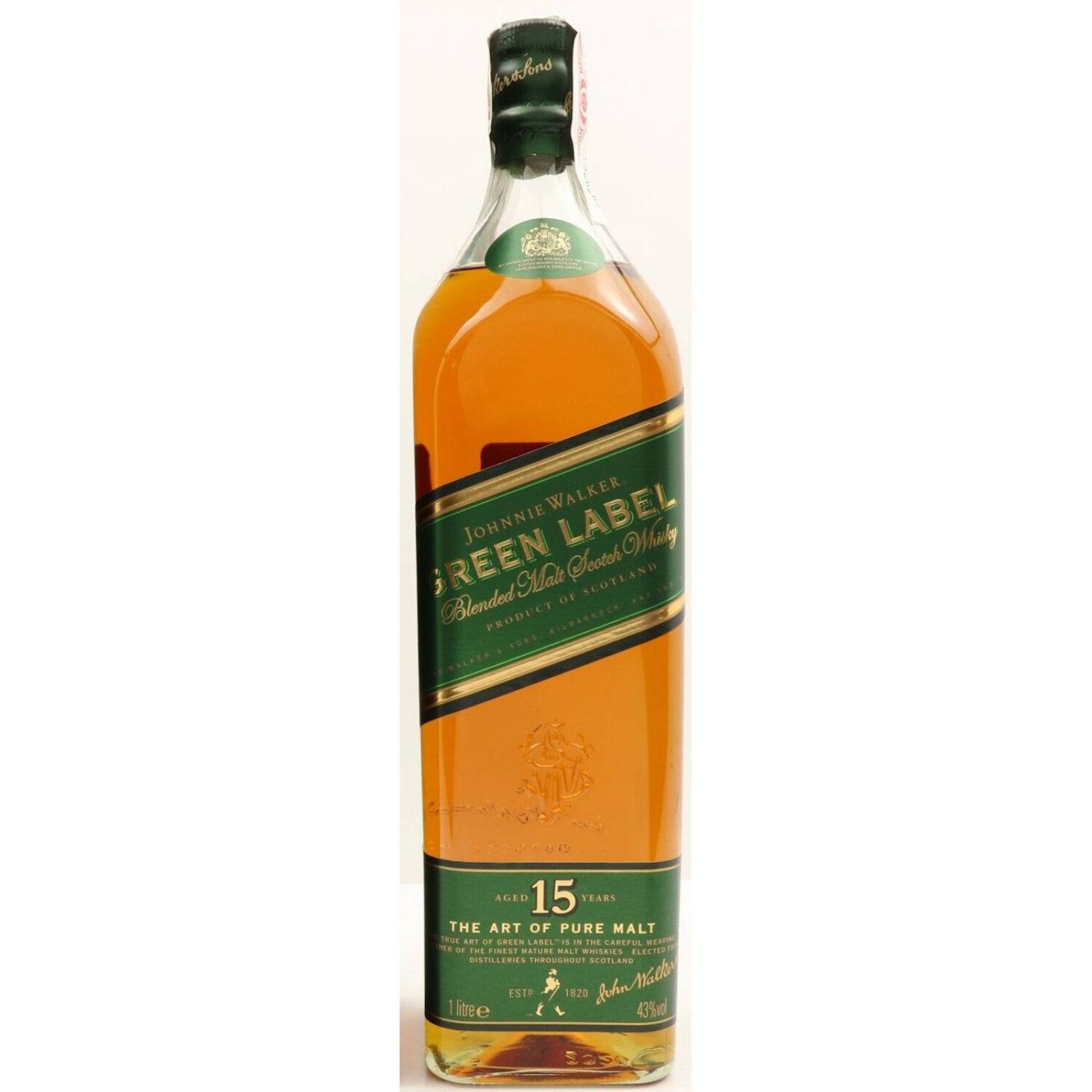 Whisky Johnnie Walker Green Label 1 L 