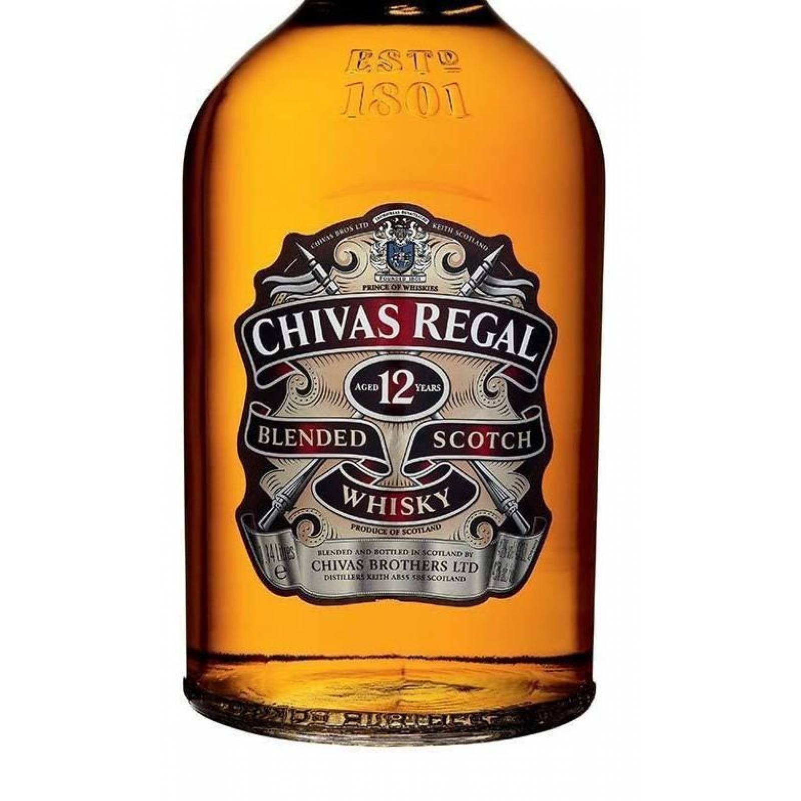 Whisky Chivas Regal Blend 12 Años 1.75 L 