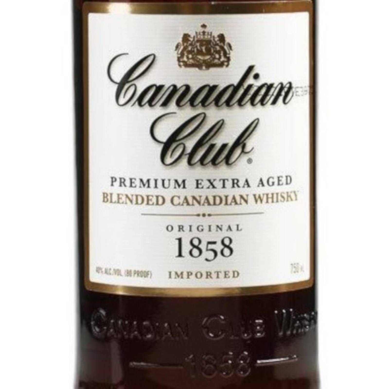 Whisky Canadian Club 750 ml 