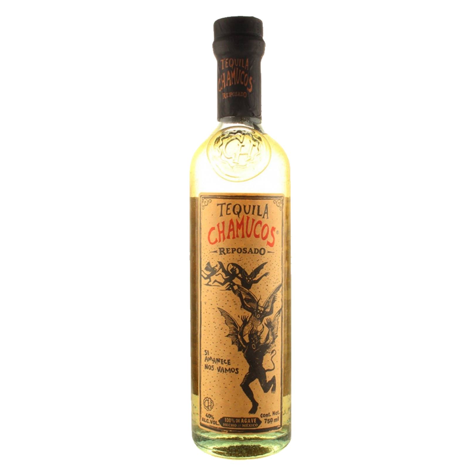 Tequila Chamucos Reposado 750 ml 