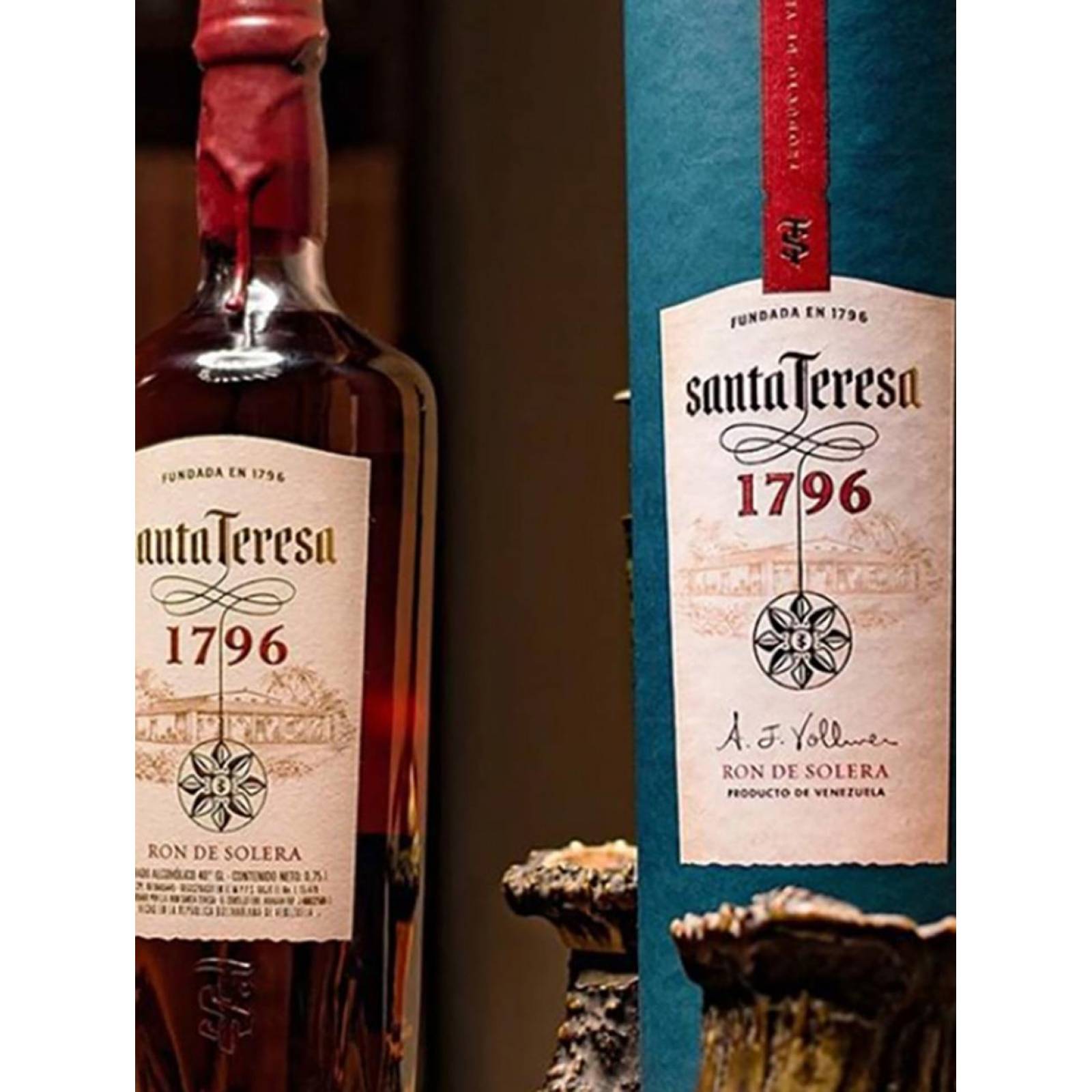 Caja de 6 Ron Santa Teresa 1796 750 ml 