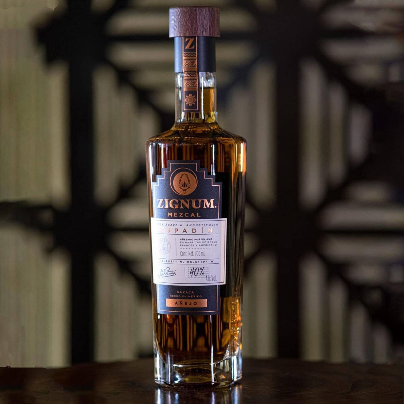 Mezcal Zignum Añejo 700 ml 
