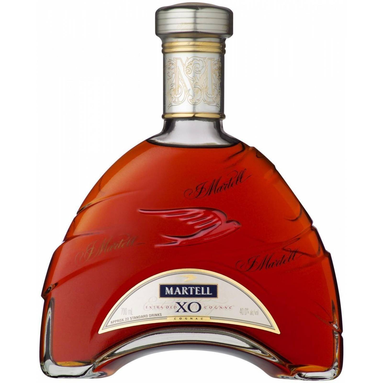 Caja de 3 Cognac Martell XO 700 ml 