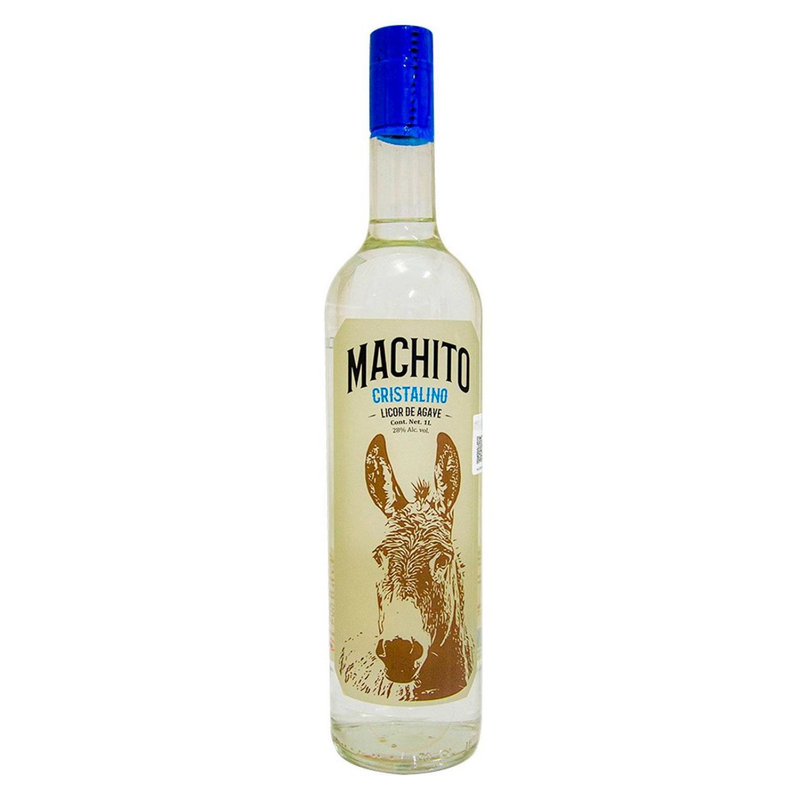 Licor de Agave Machito Cristalino 1 L
