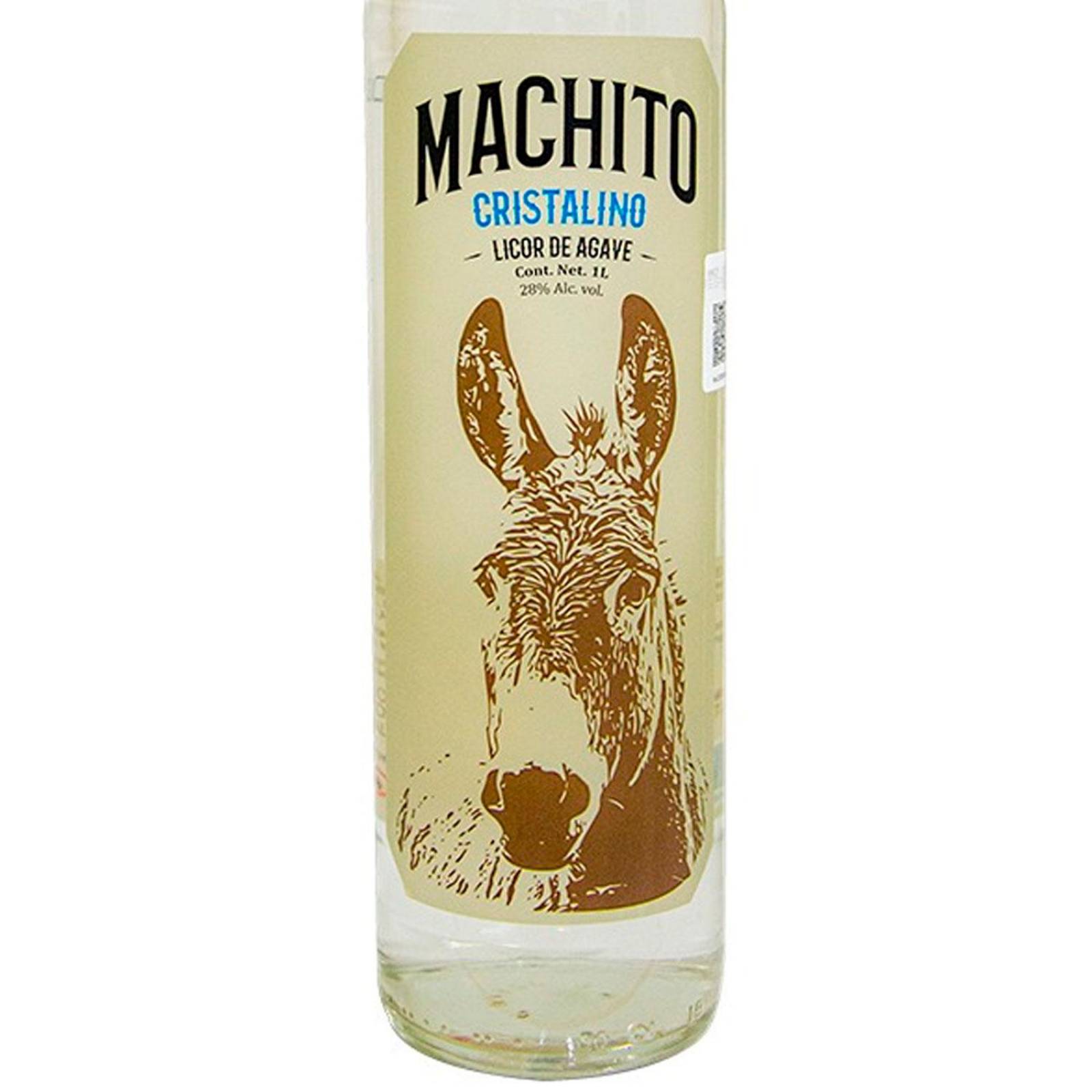 Licor de Agave Machito Cristalino 1 L