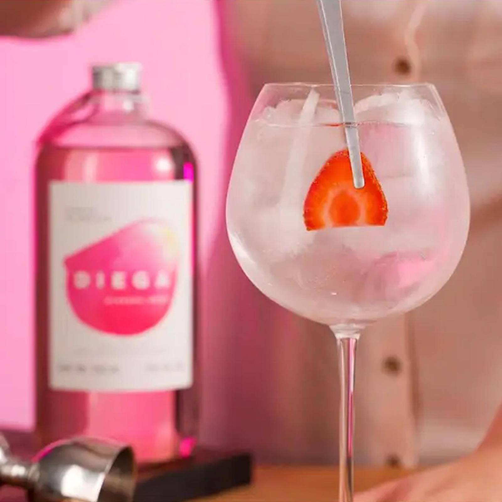 Ginebra Diega Rosita 950 ml