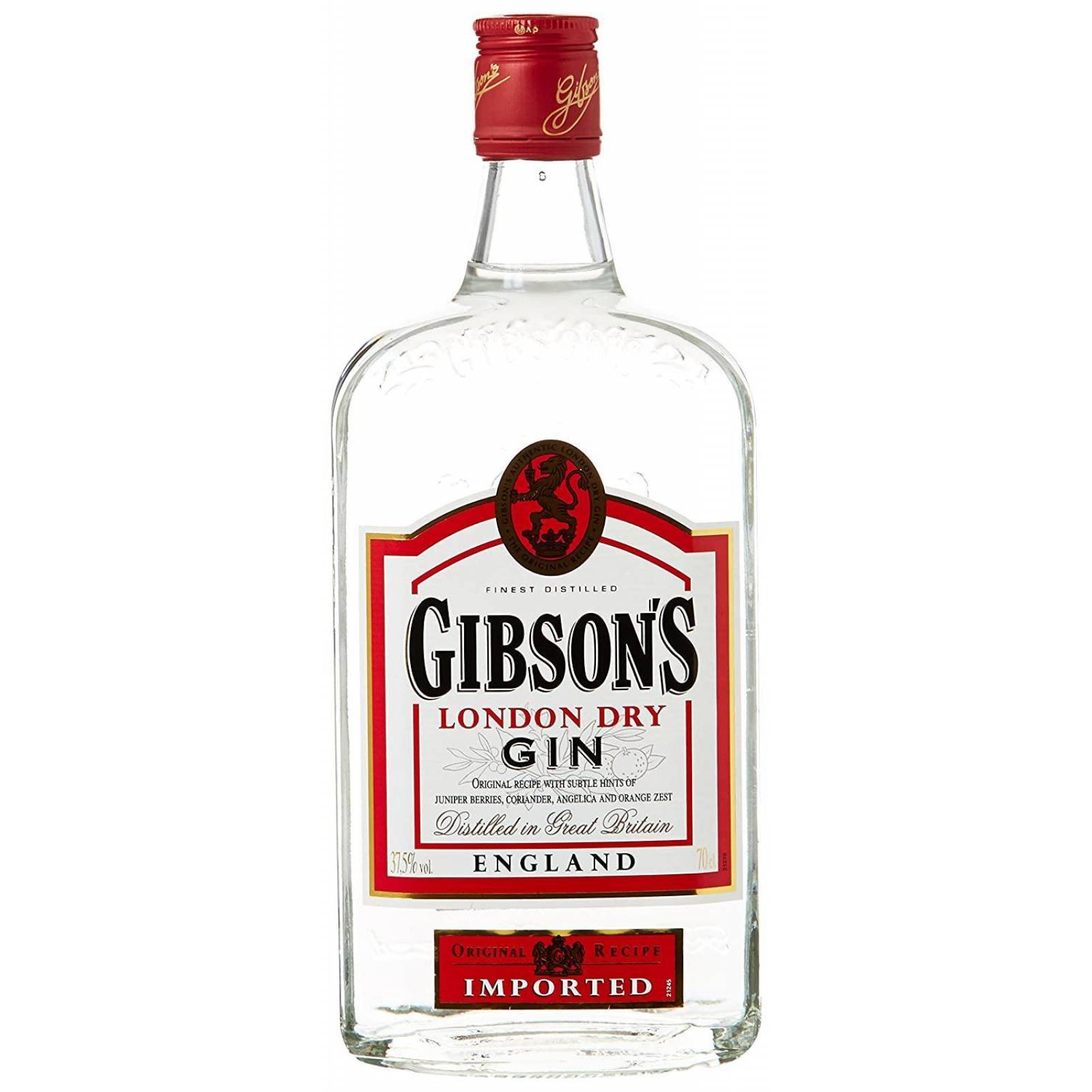 Pack de 6 Ginebra Gibsons 700 ml 