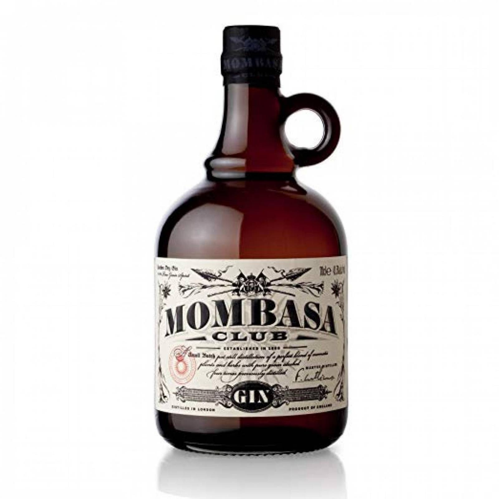 Pack de 6 Ginebra Mombasa Club 750 ml 