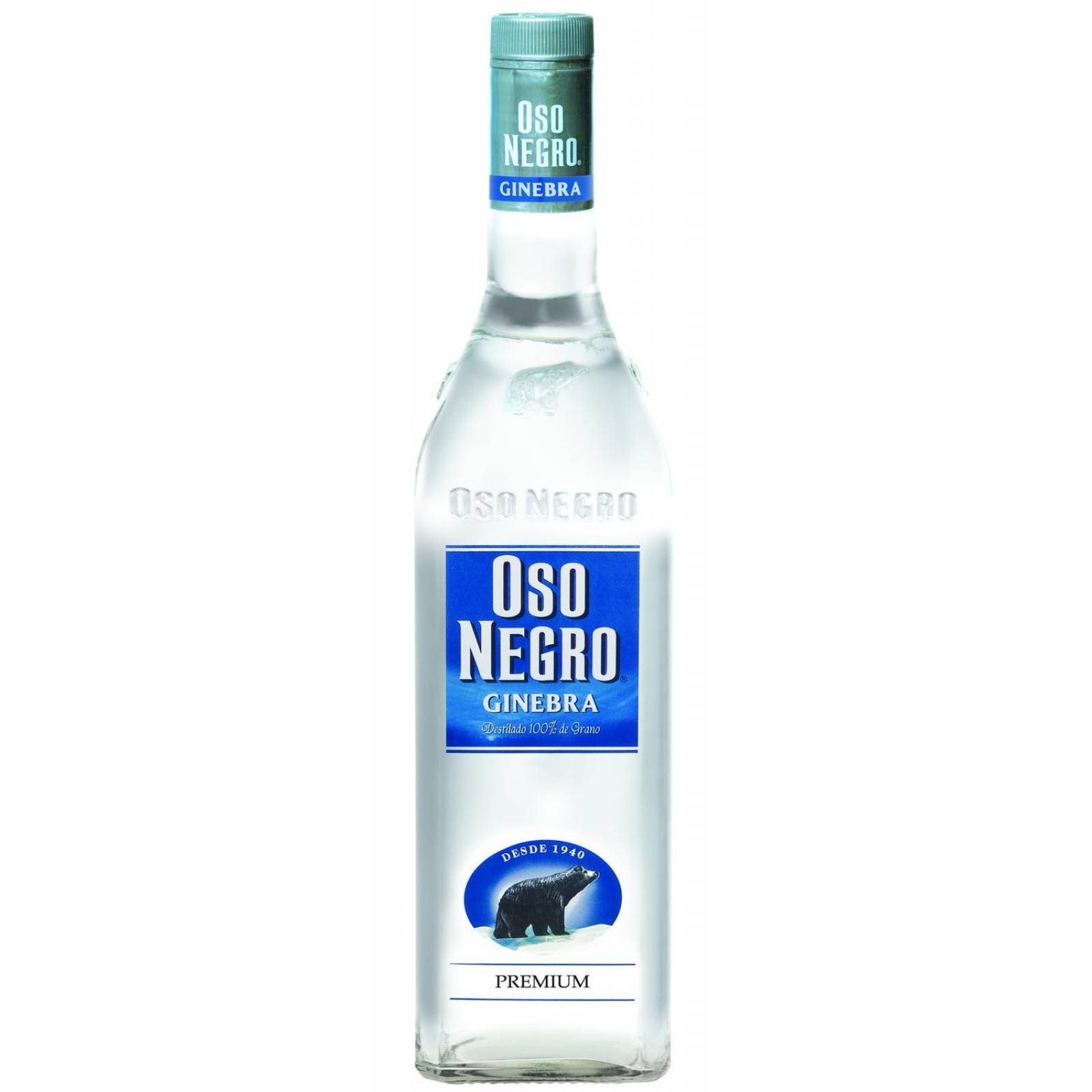Pack de 6 Ginebra Oso Negro 1 L 
