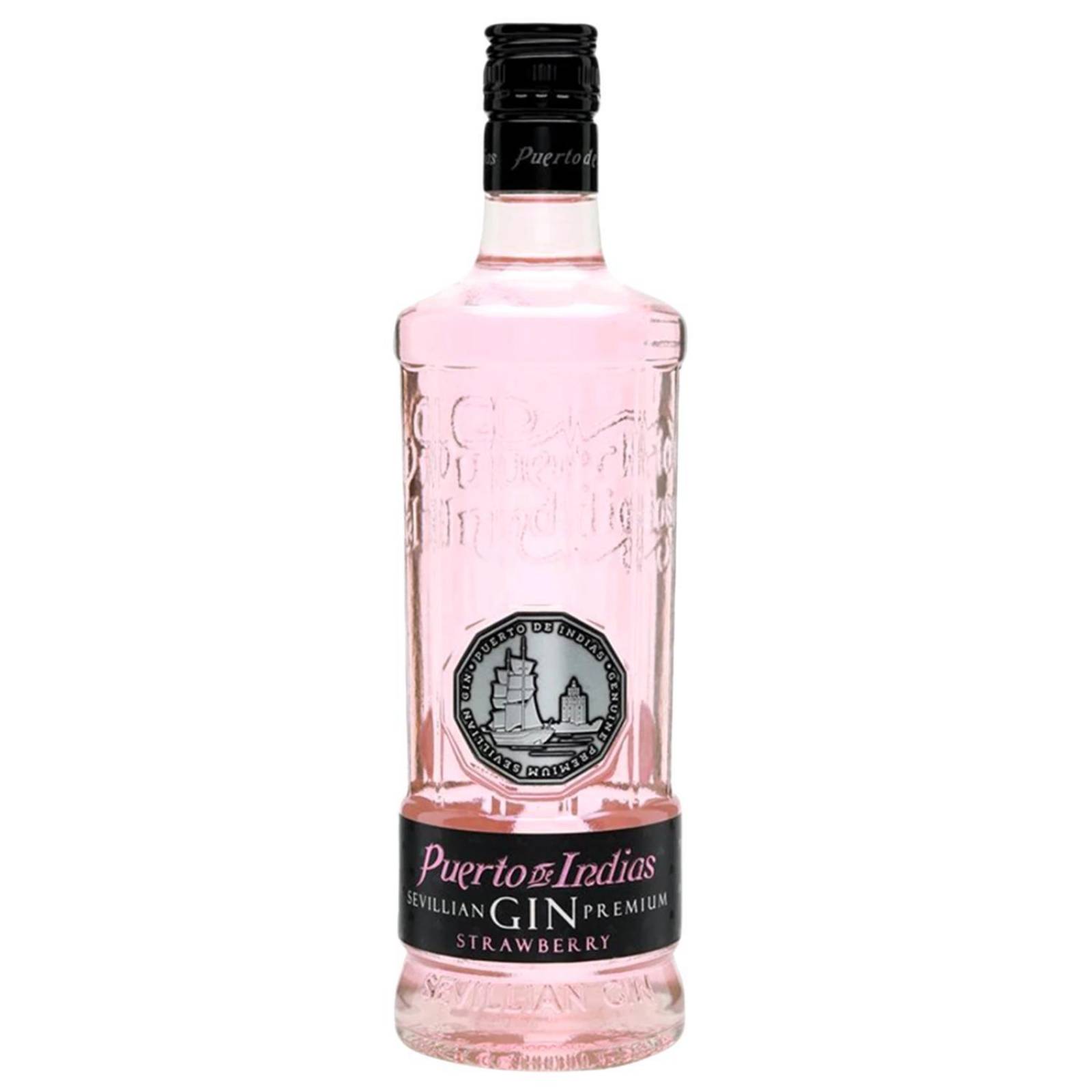 Pack de 6 Ginebra Puerto De Indias Strawberry 750 ml 