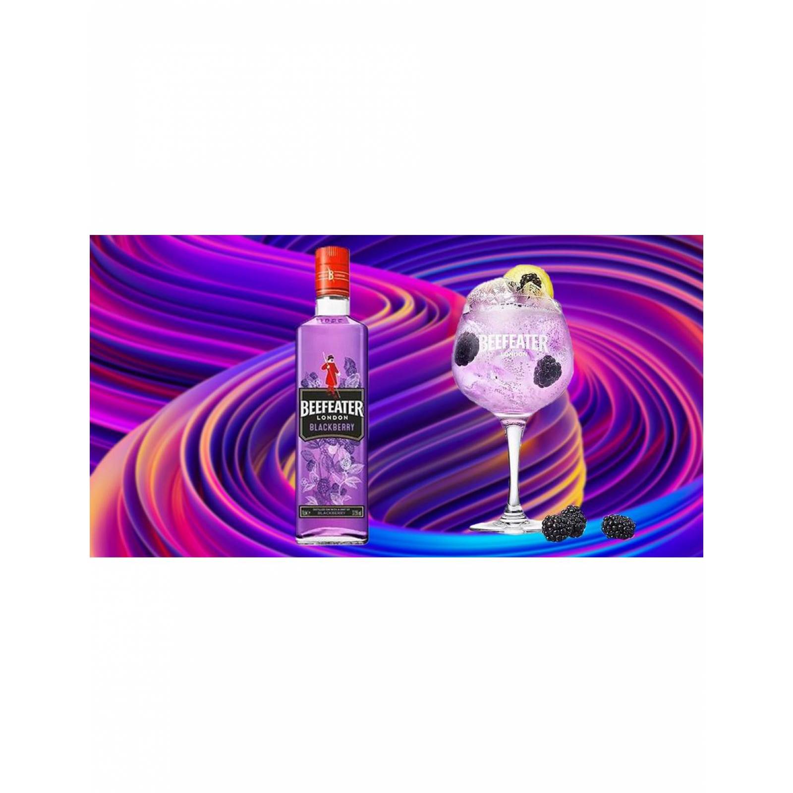 Pack de 2 Ginebra Beefeater Blackberry 700 ml 