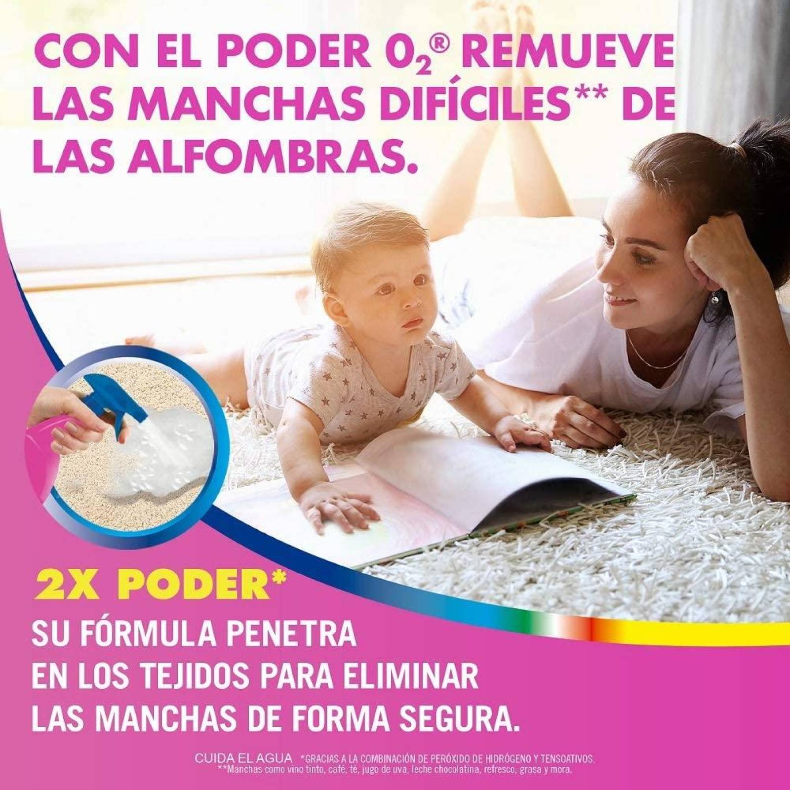 Quitamanchas Vanish para Alfombras y Tapicerías 2x650 ml 