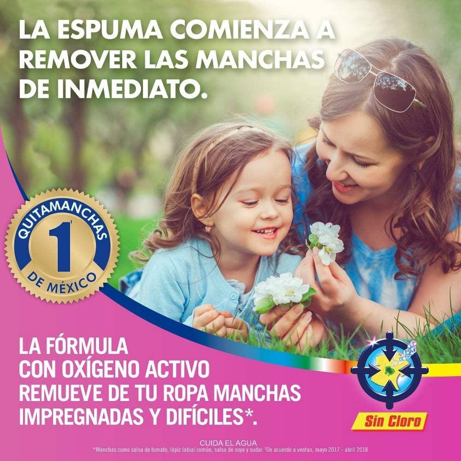 Prelavador Vanish Oxi Action para Ropa 2x650 ml 