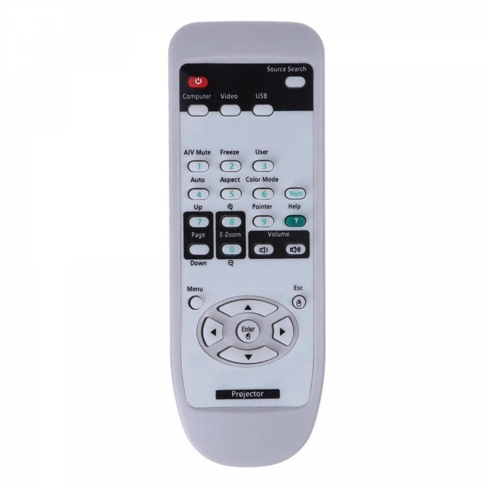 Control Proyector Epson Eb-s7 Eb-x7 Eb-s8 Eb-x8 Emp-30 