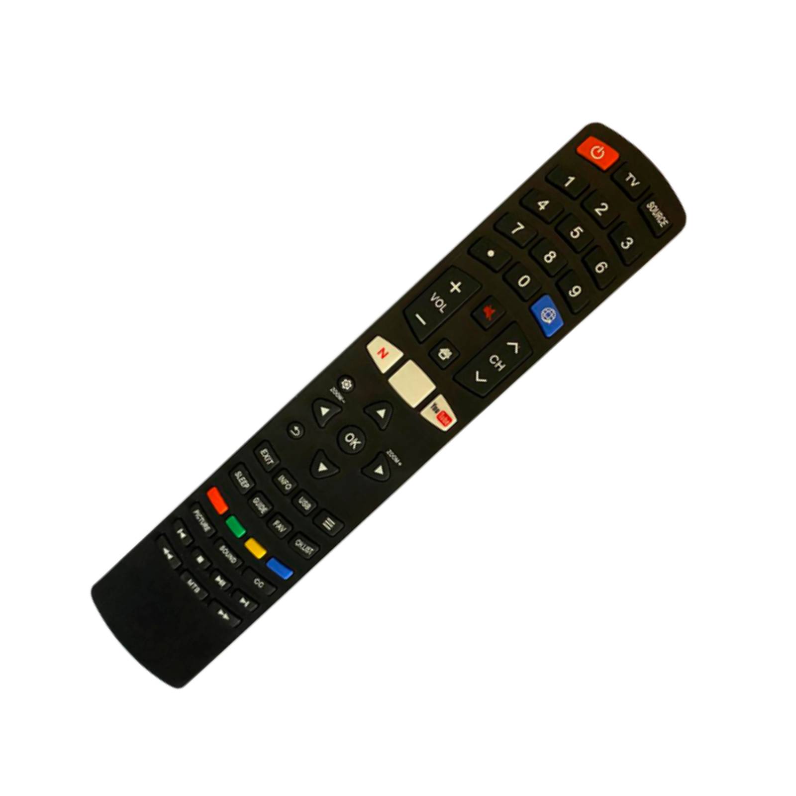 Control Remoto para pantalla Daewoo Smart Tv Rc-650pt 