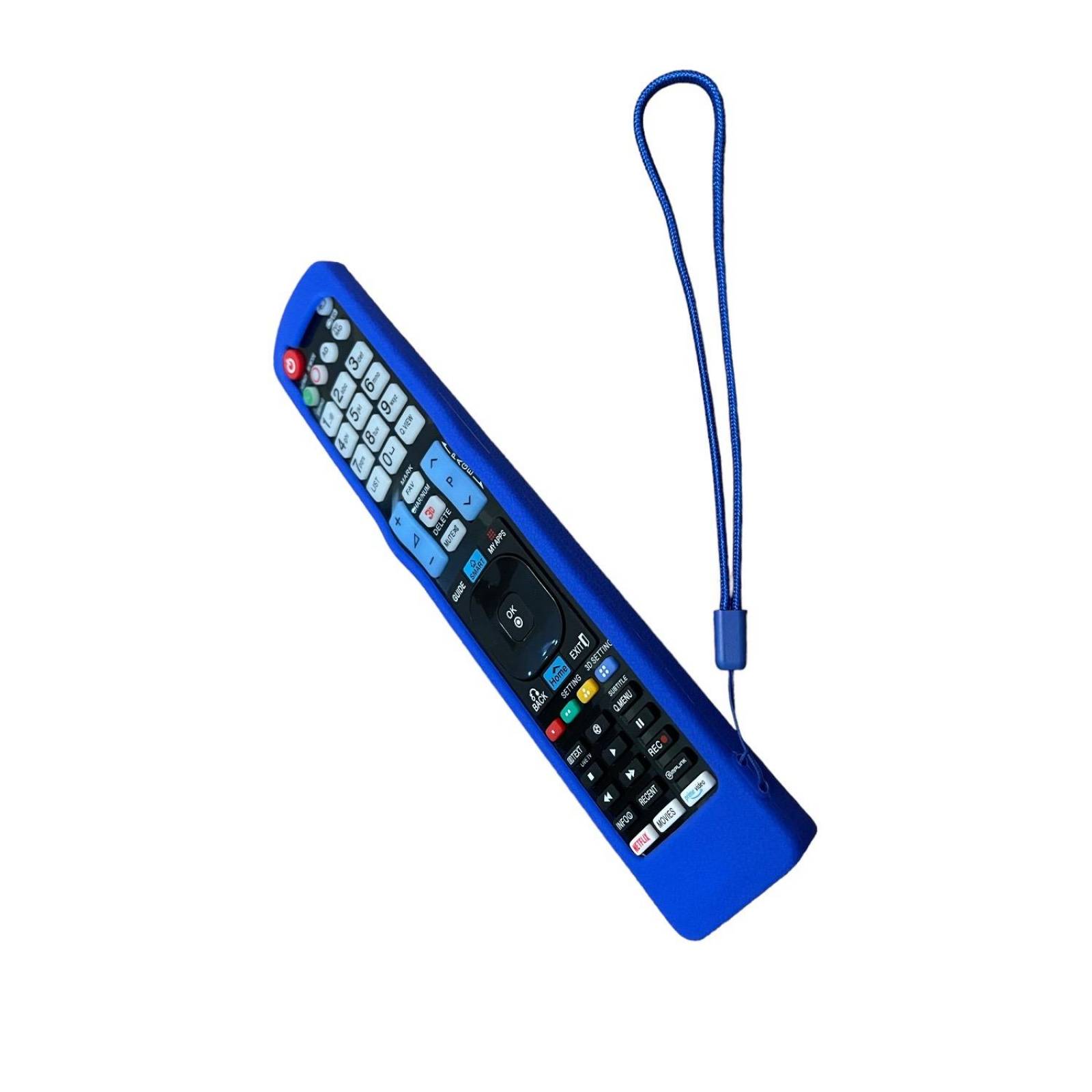 Funda Para Control Lg AKB73295502 AKB72914043 Azul 
