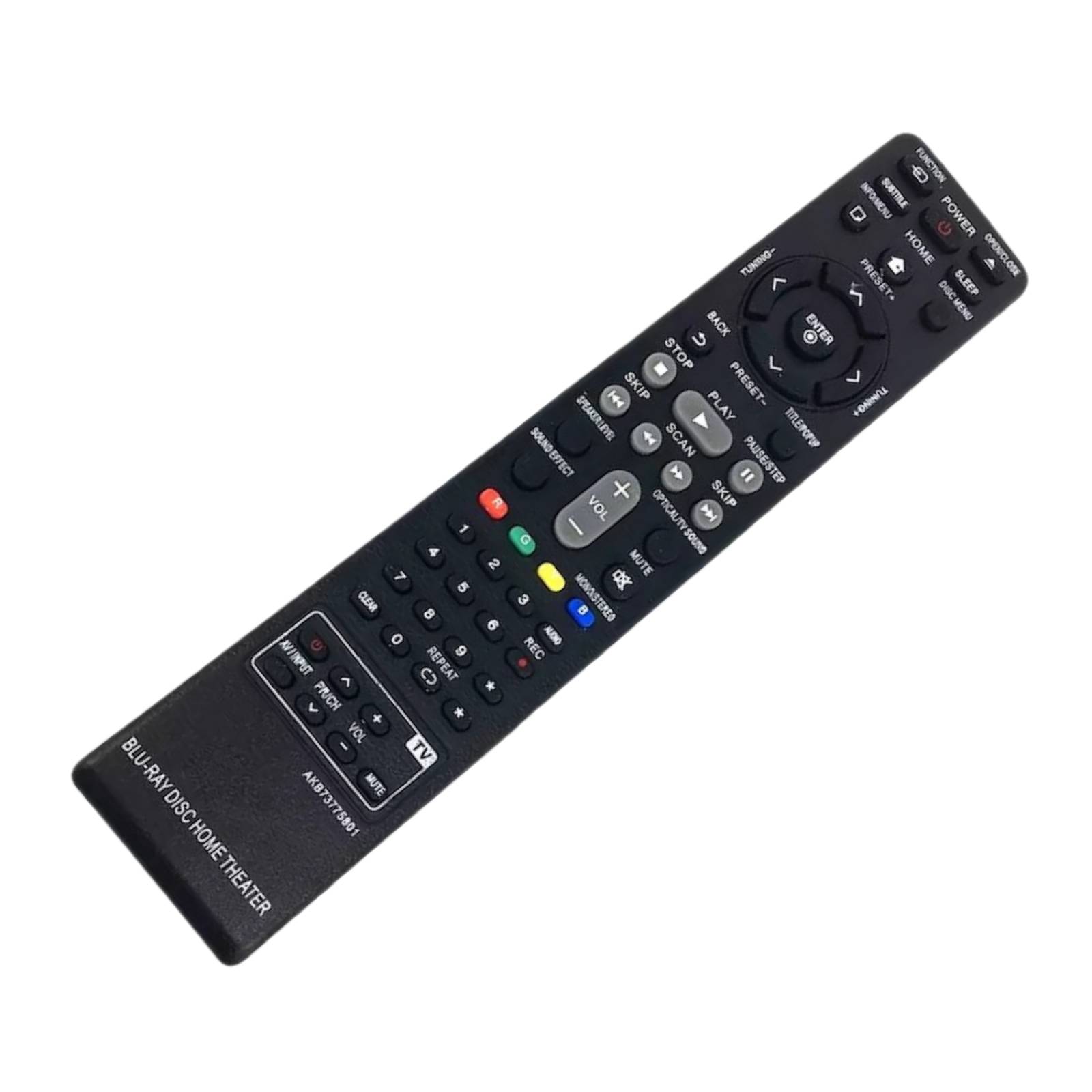 Control Remoto para Teatro En Casa Blu Ray LG Home Theater 