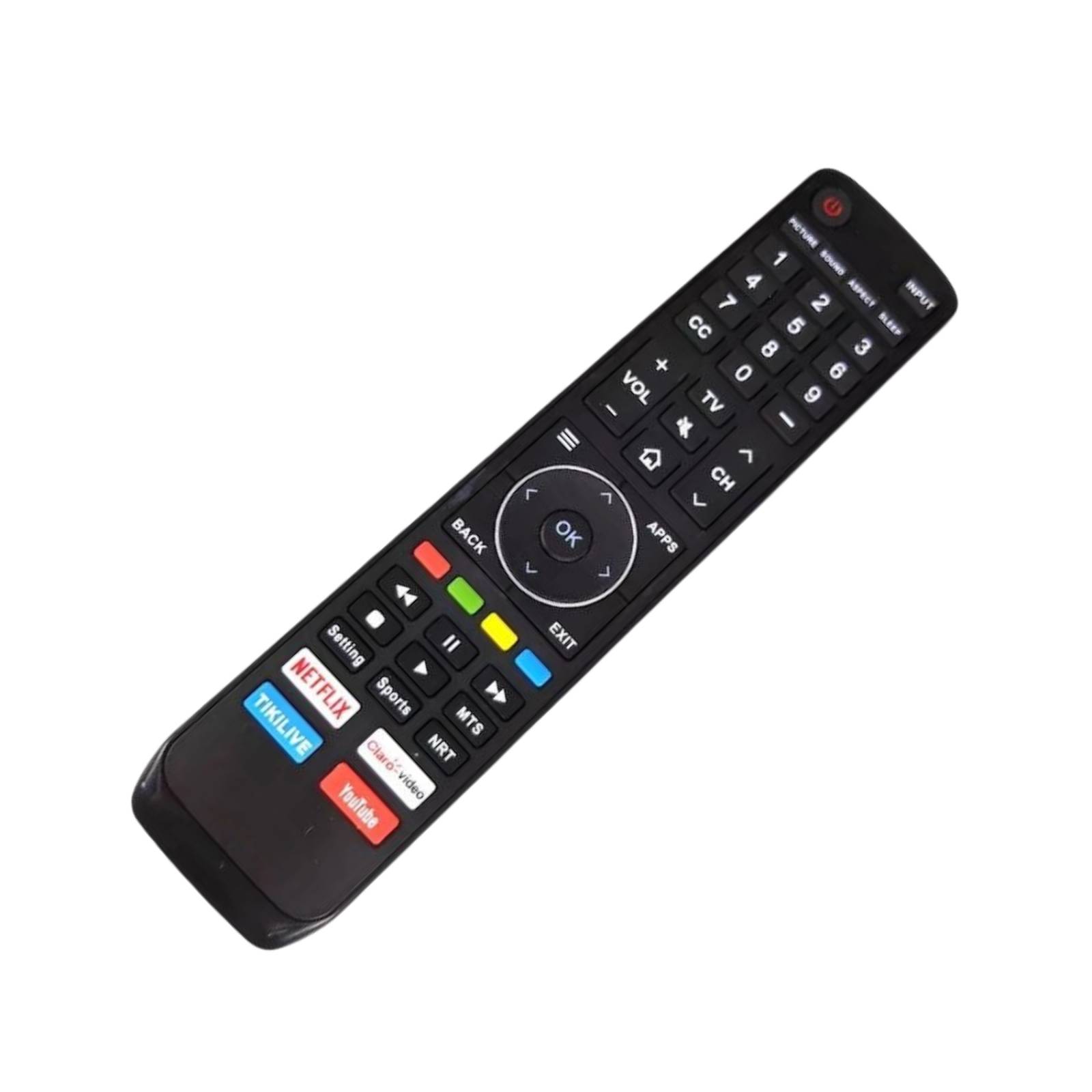 Control Remoto para pantalla Hisense Smart Tv 4k En3v39h 