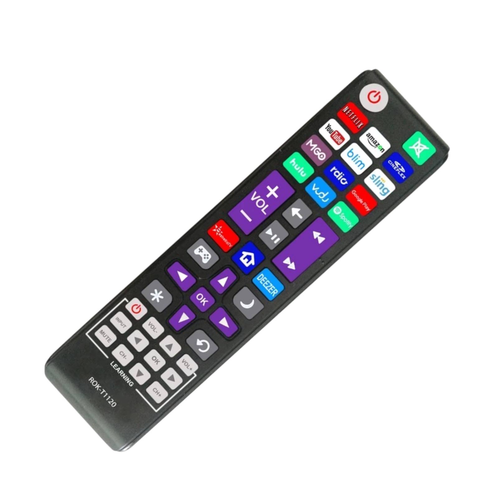 Control Remoto Universal Compatible con pantallas Roku Tv 