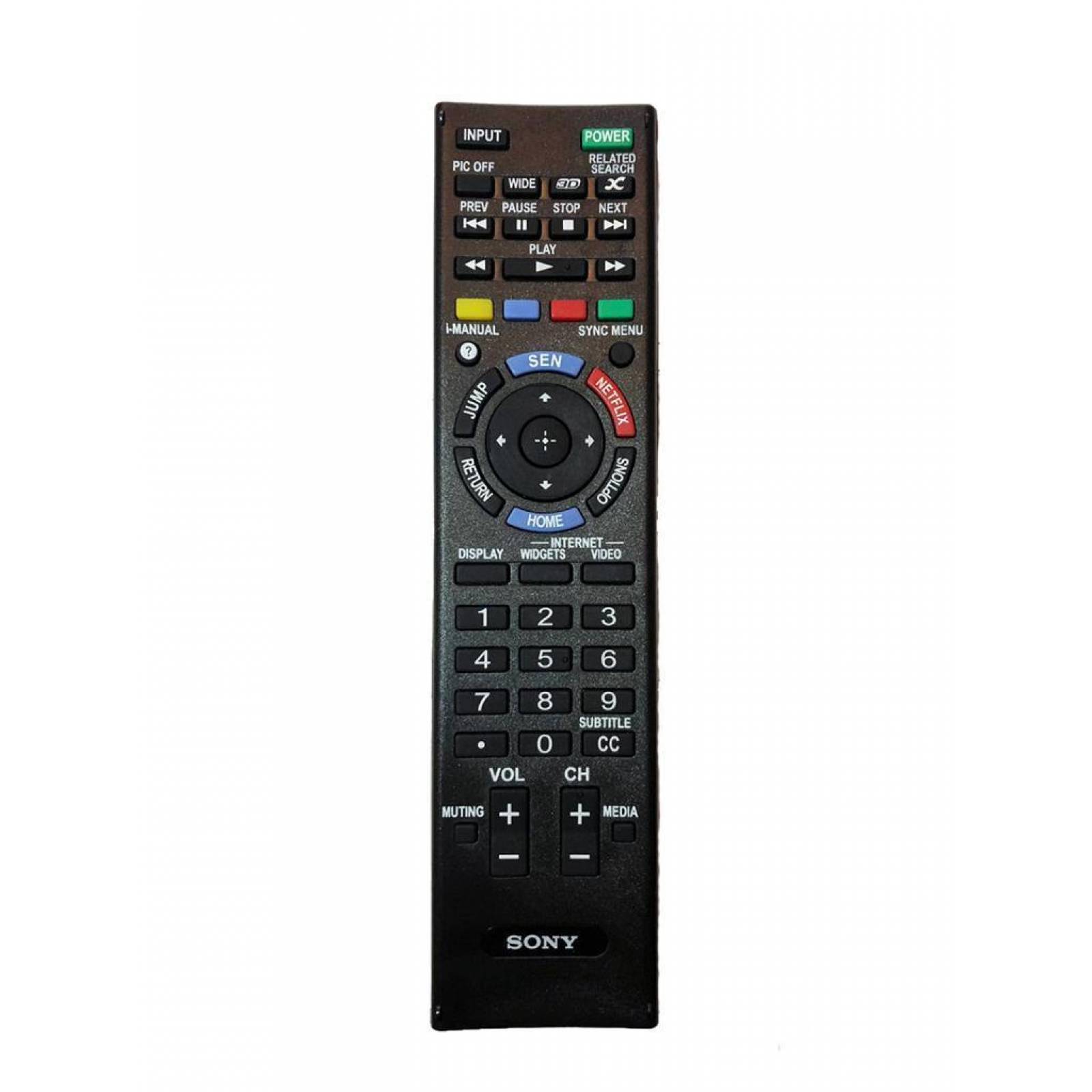 Control para cualquier pantalla Sony Bravia Smart Tv 
