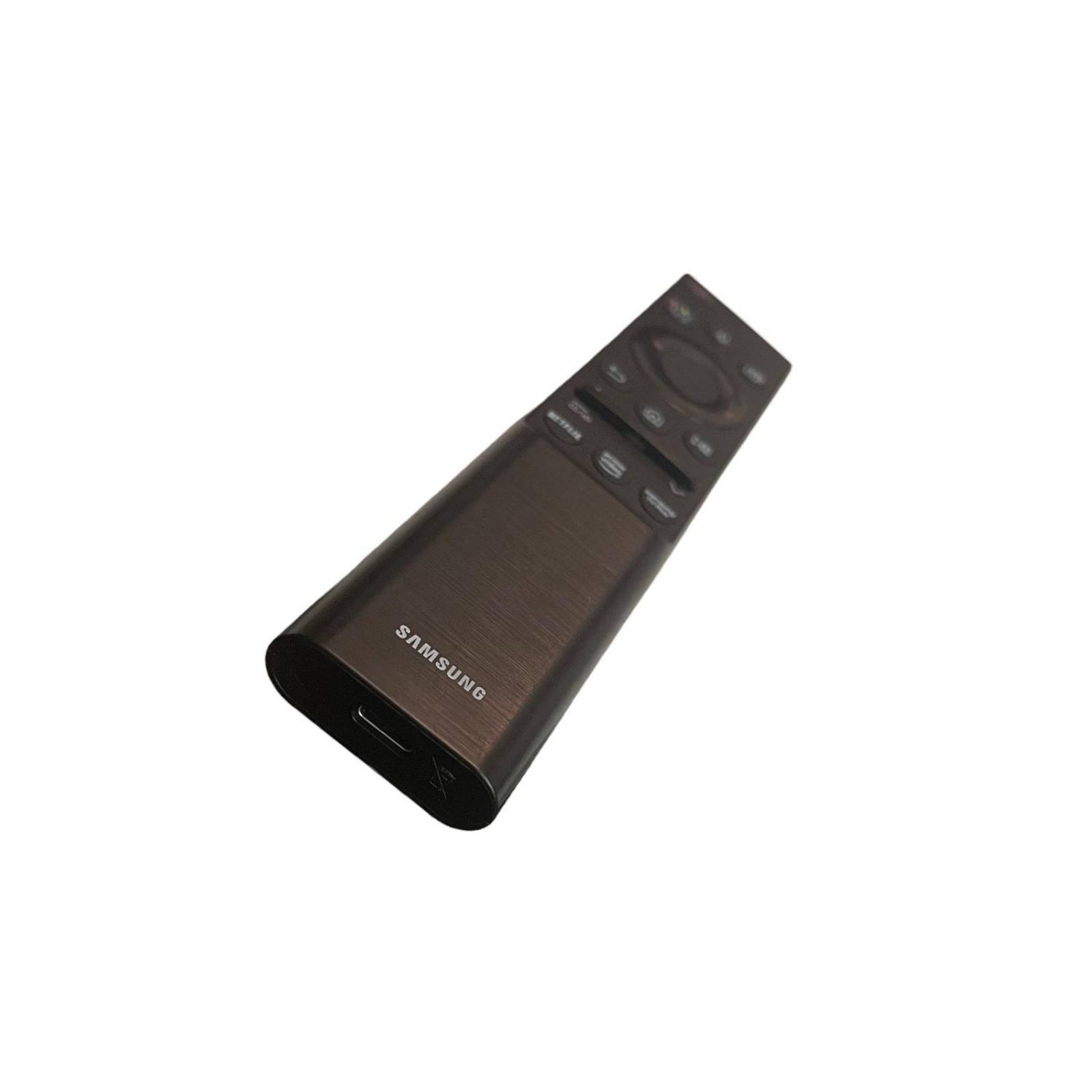 Control Voz Recargable Solar Para Samsung Au8000 Mas Funda 