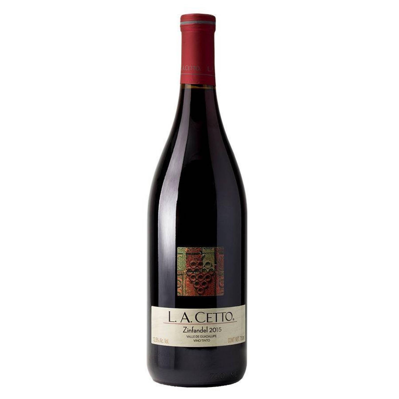 Pack de 2 Vino Tinto L.A. Cetto Zinfandel 750 ml 