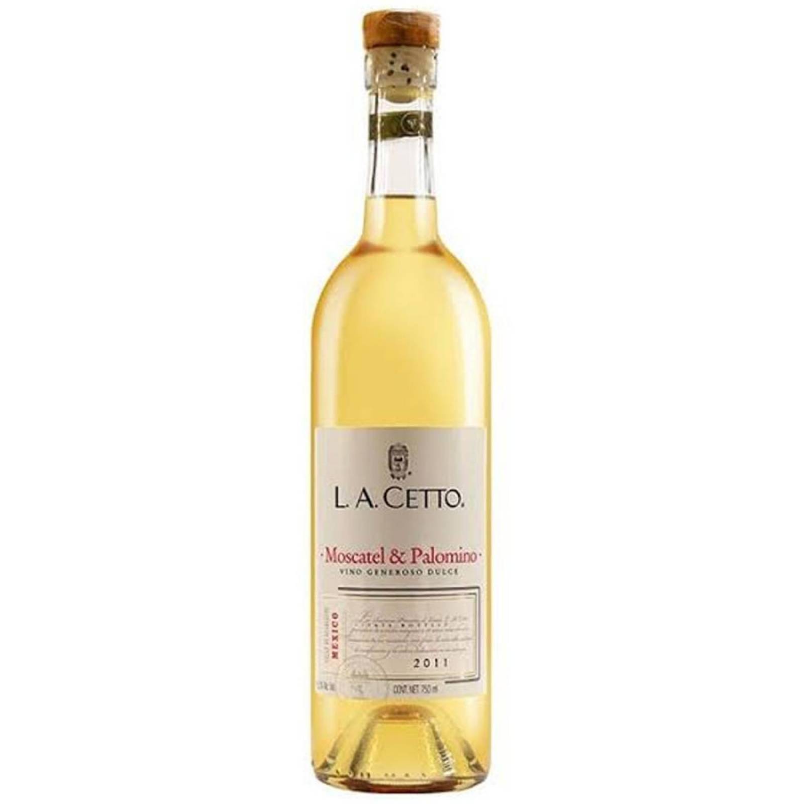 Pack de 2 Vino de Postre L.A. Cetto Moscatel & Palomino 750 ml 