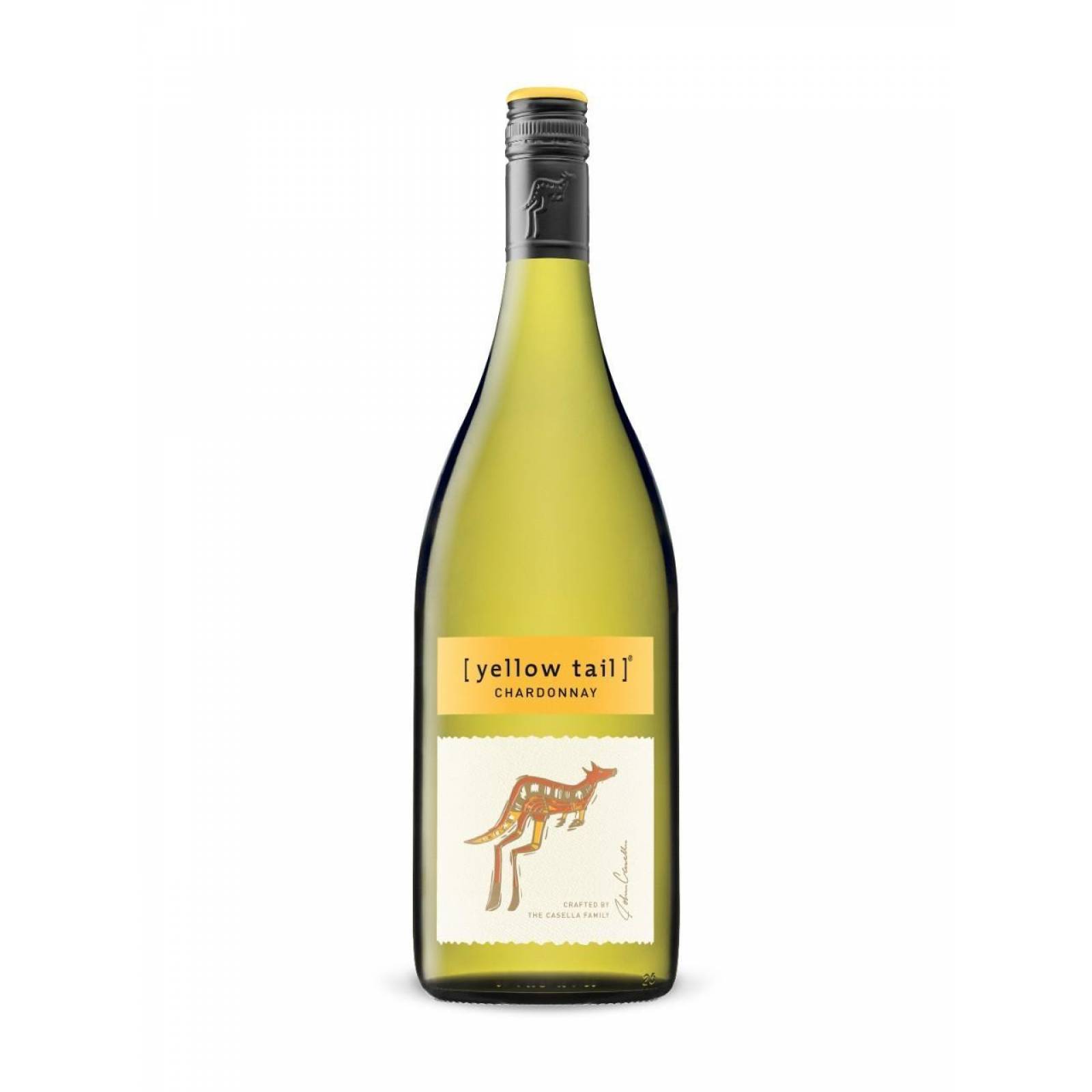 Pack de 6 Vino Blanco Yellow Tail Chardonnay 750 ml