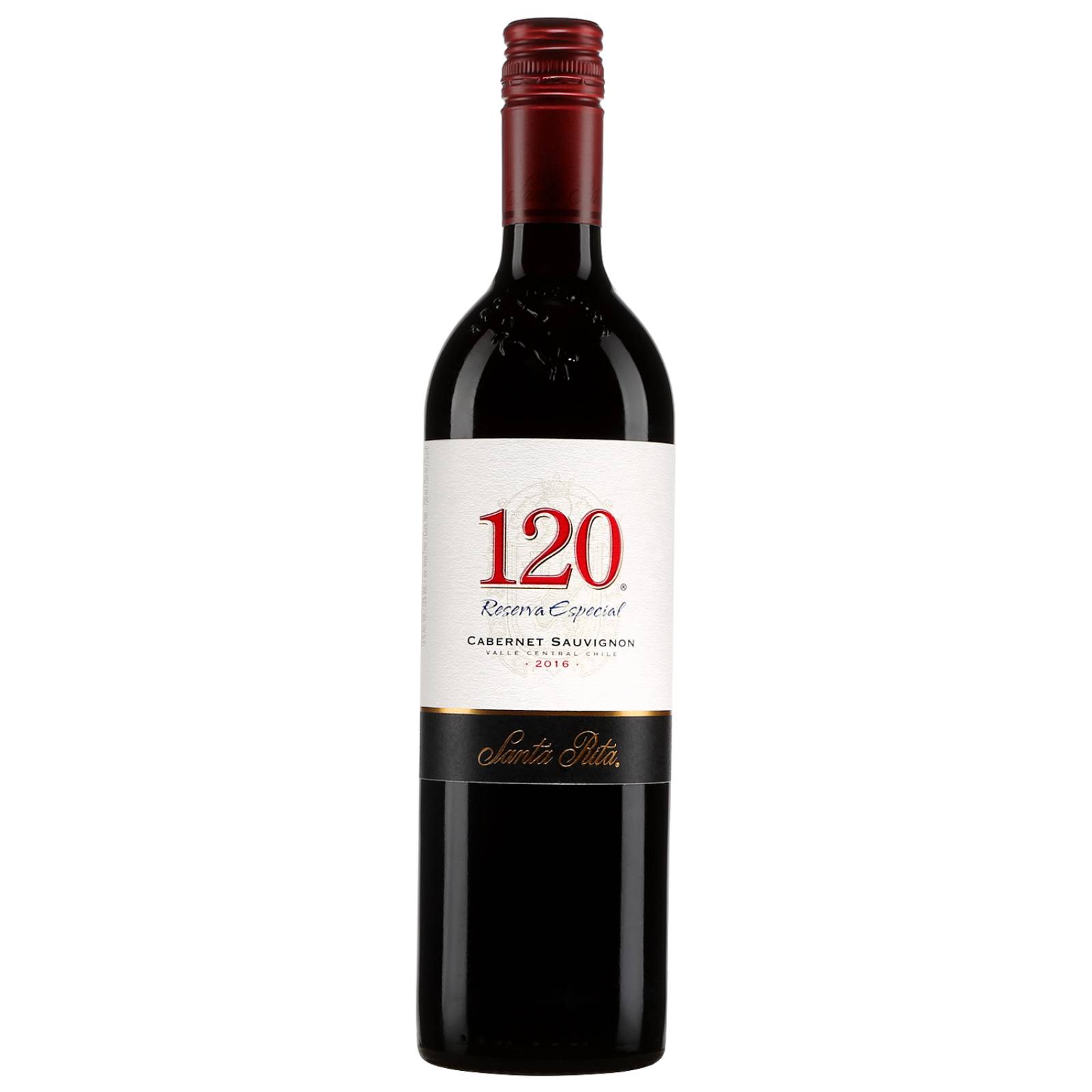 Pack de 6 Vino Tinto Santa Rita Viña 120 Reserva Especial Cabernet Sauvignon 750 ml