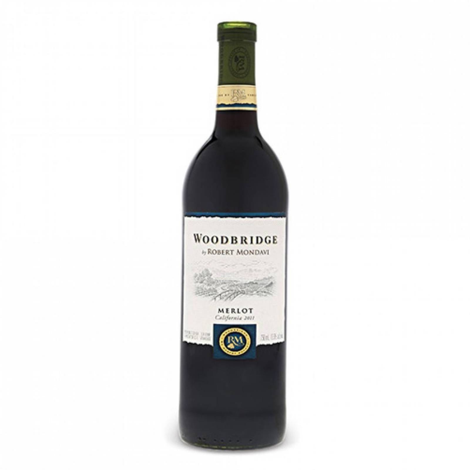 Pack de 6 Vino Tinto Robert Mondavi Woodbridge Merlot 750 ml 