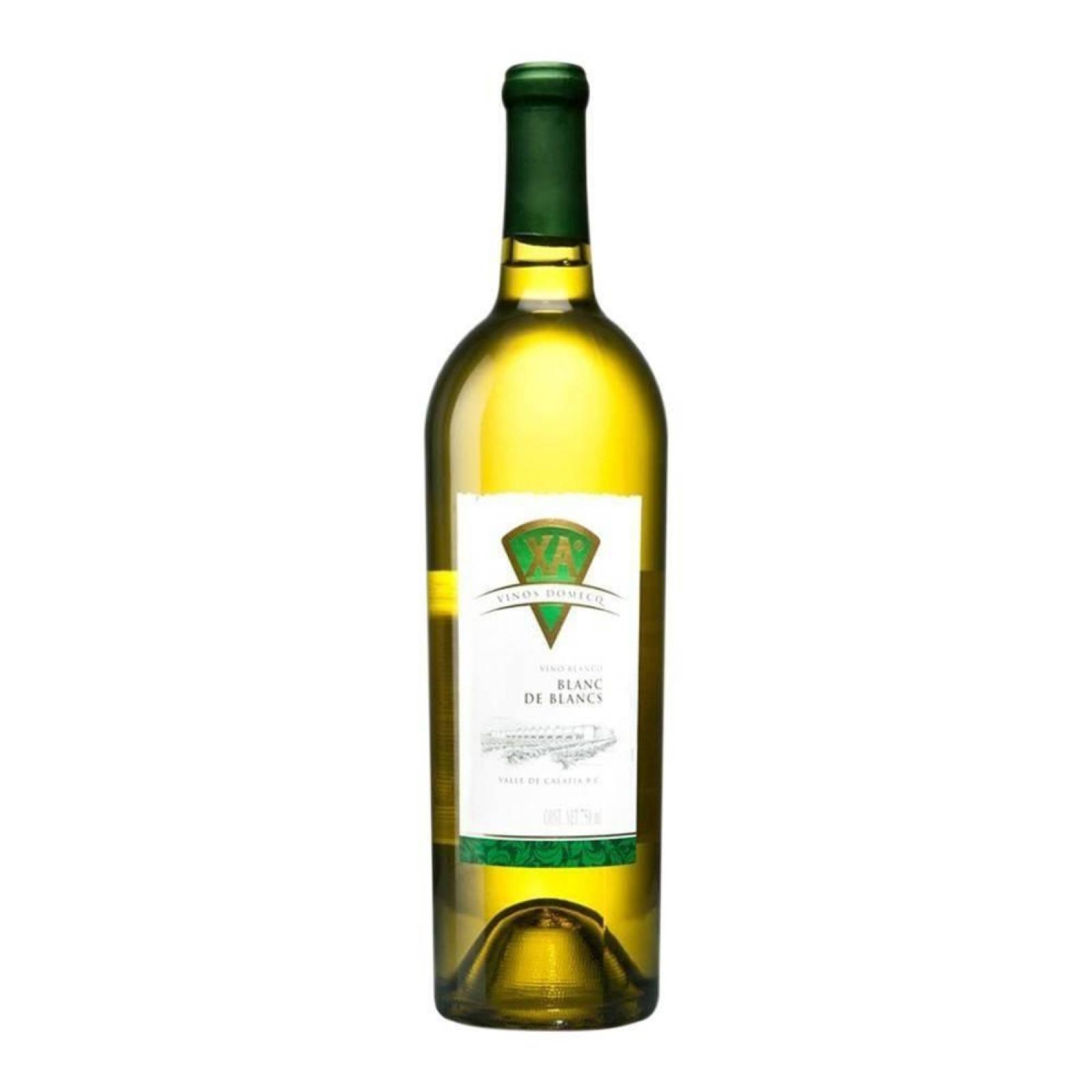 Pack de 6 Vino Blanco Domecq X.A. Blanc De Blancs 375 ml 