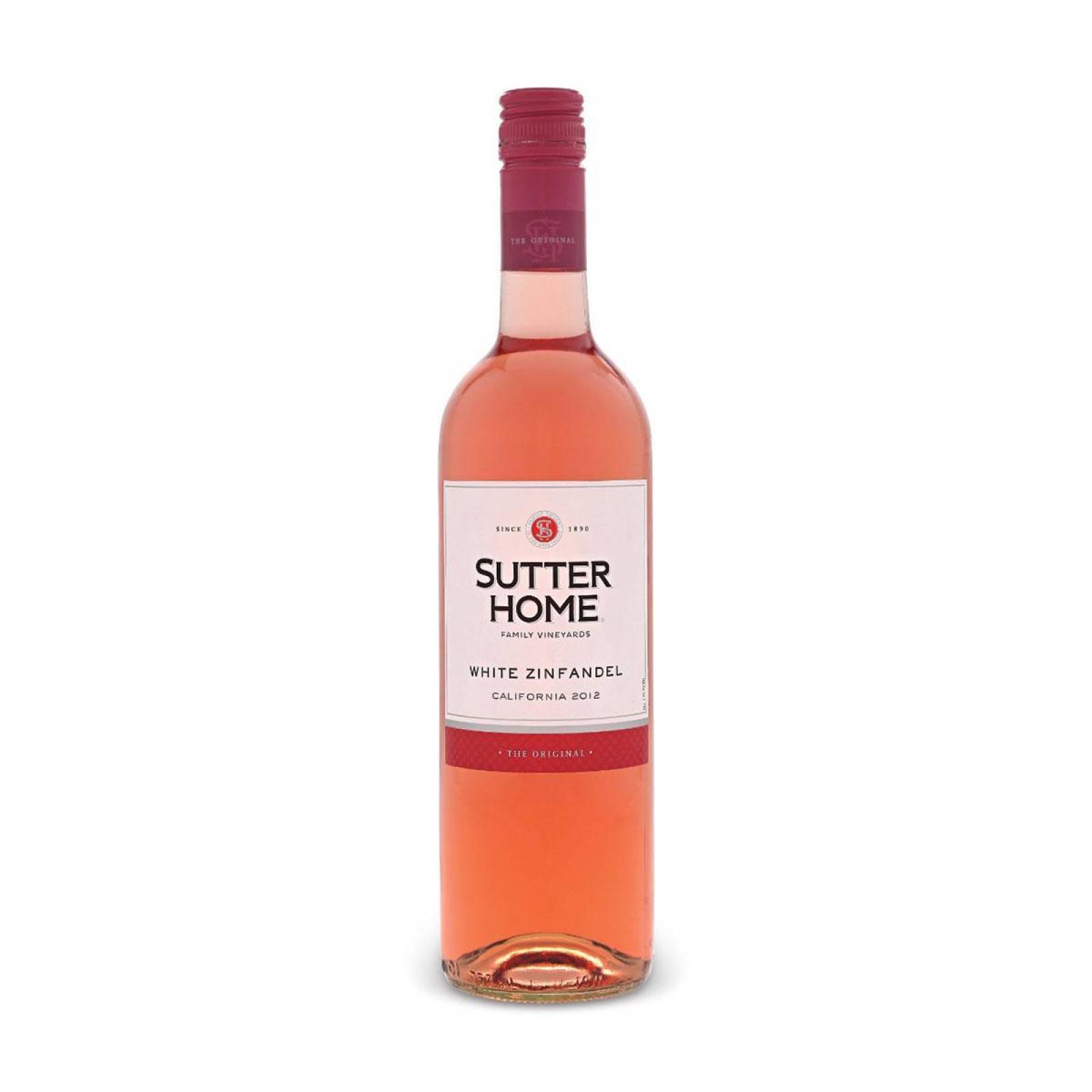 Pack de 2 Vino Rosado Sutter Home White Zinfandel 750 ml 