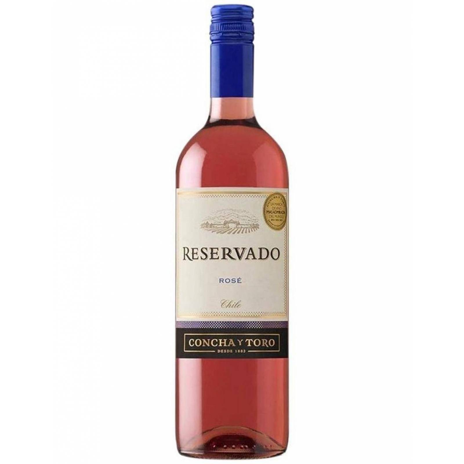 Caja de 12 Vino Rosado Concha Y Toro Reservado Rose 750 ml 