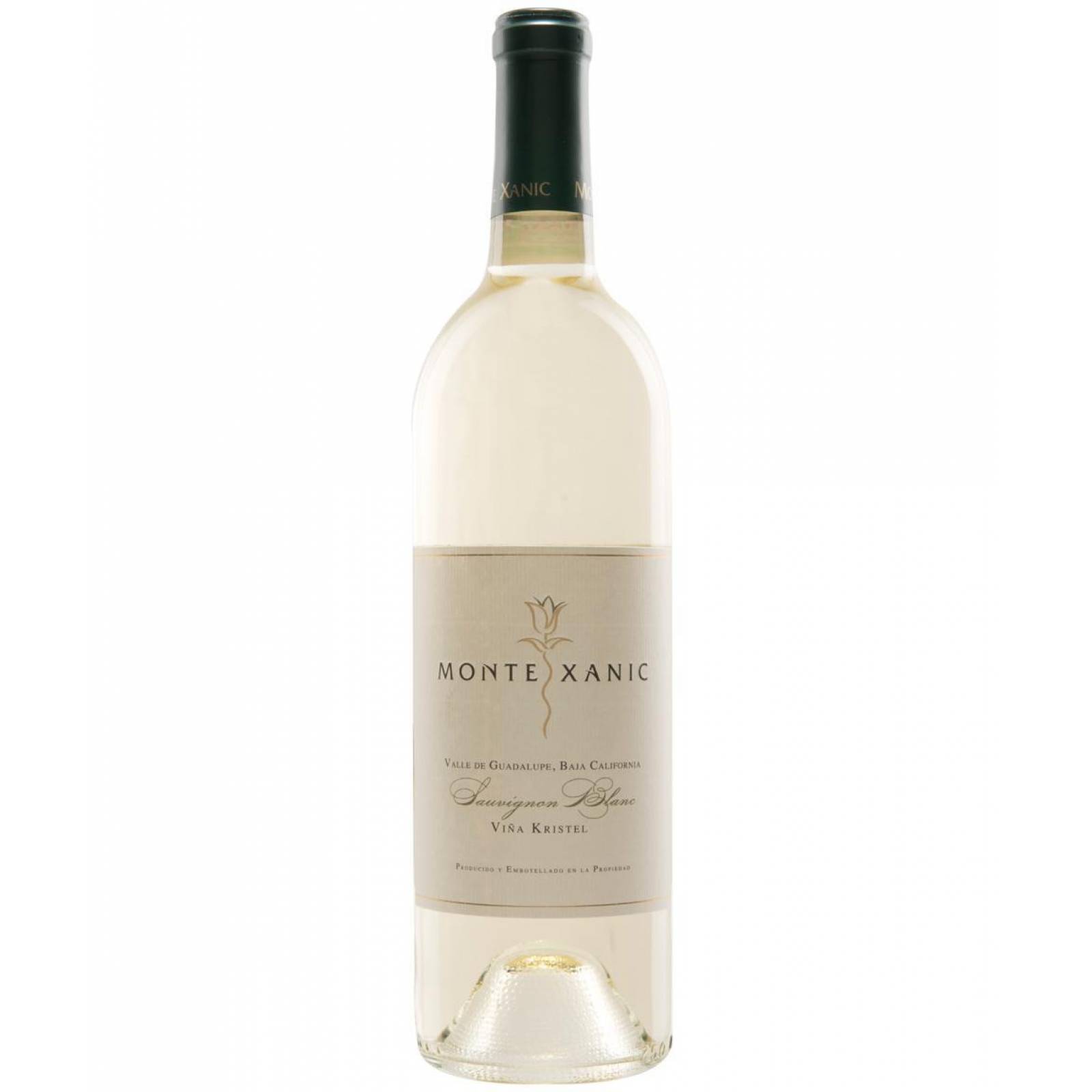 Caja de 12 Vino Blanco Monte Xanic Sauv Blanc Viña Kristel 750 ml 