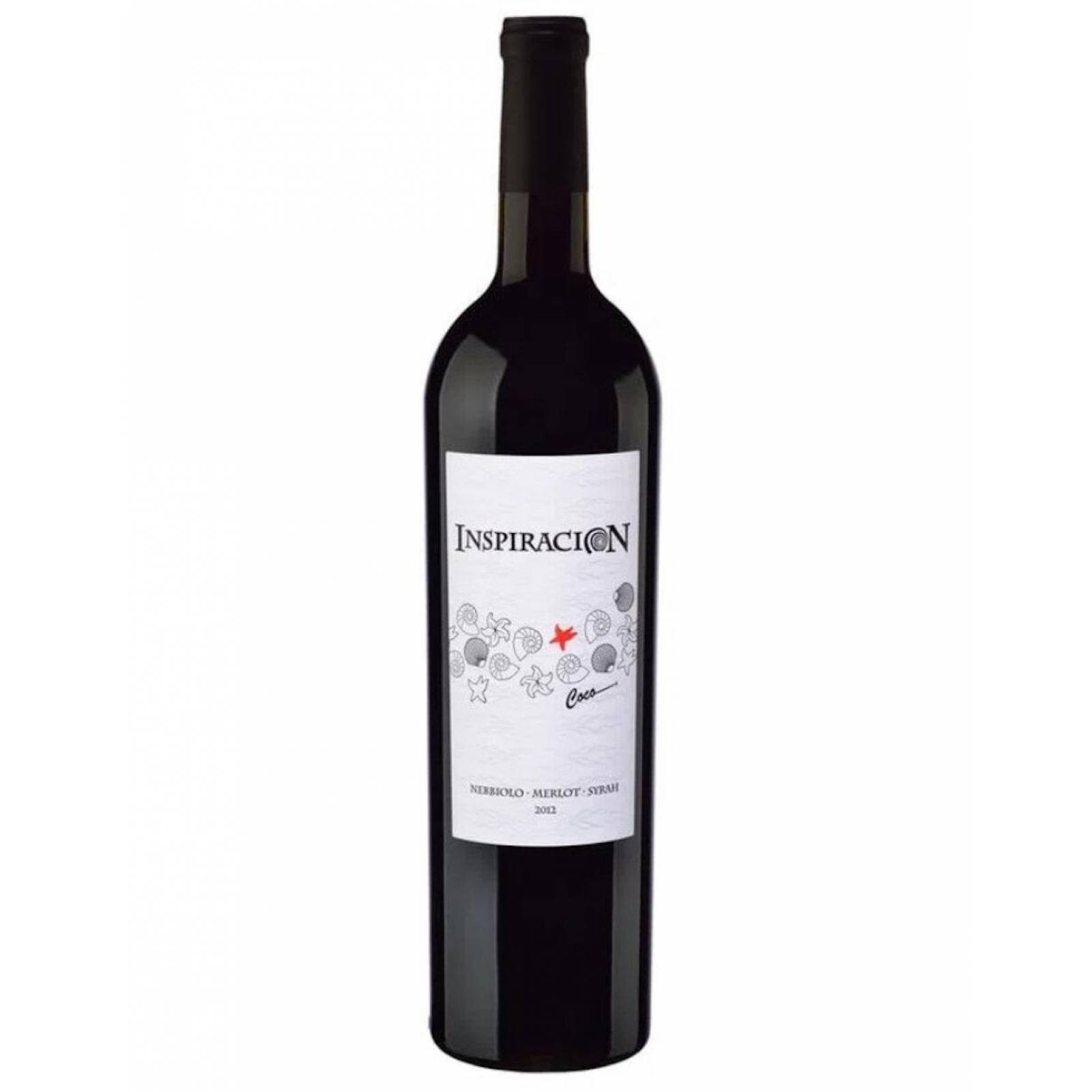 Vino Tinto Inspiración Coco Nebb Merlot Syrah 750 ml 