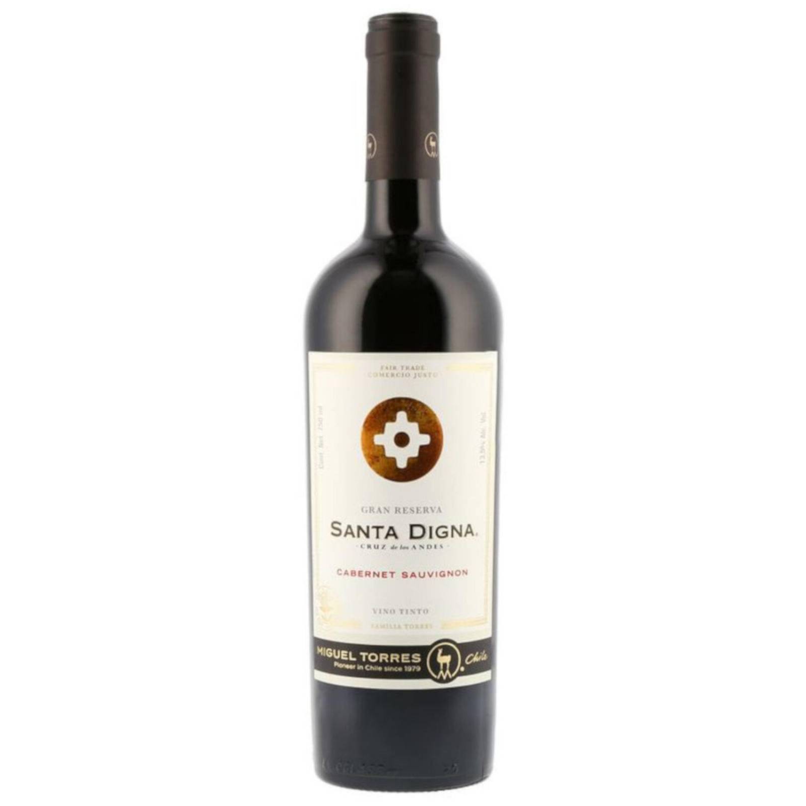 Vino Tinto Santa Digna Cabernet Gran Rva. 750 ml 