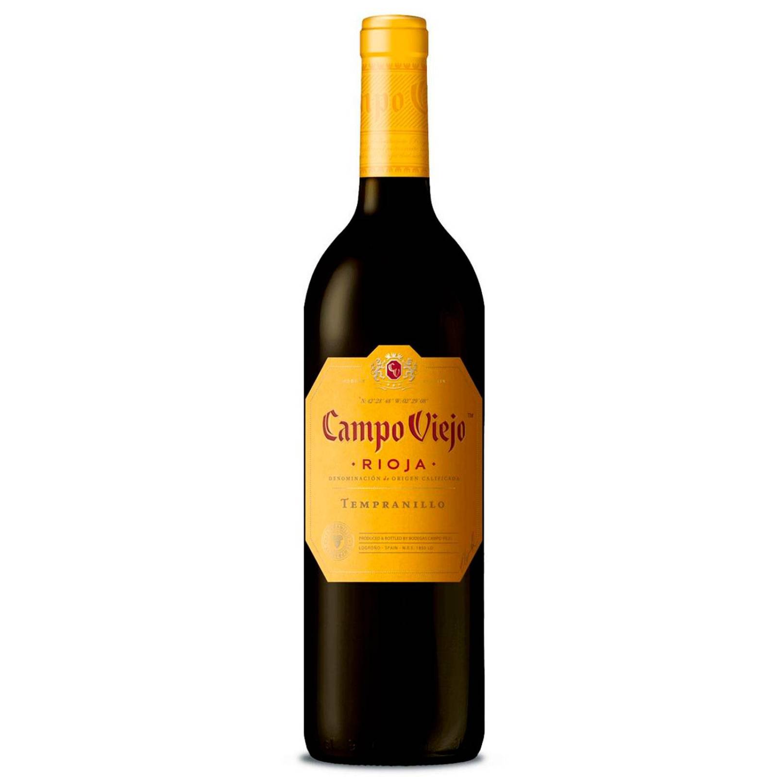 Vino Tinto Campo Viejo Tempranillo 750 ml 