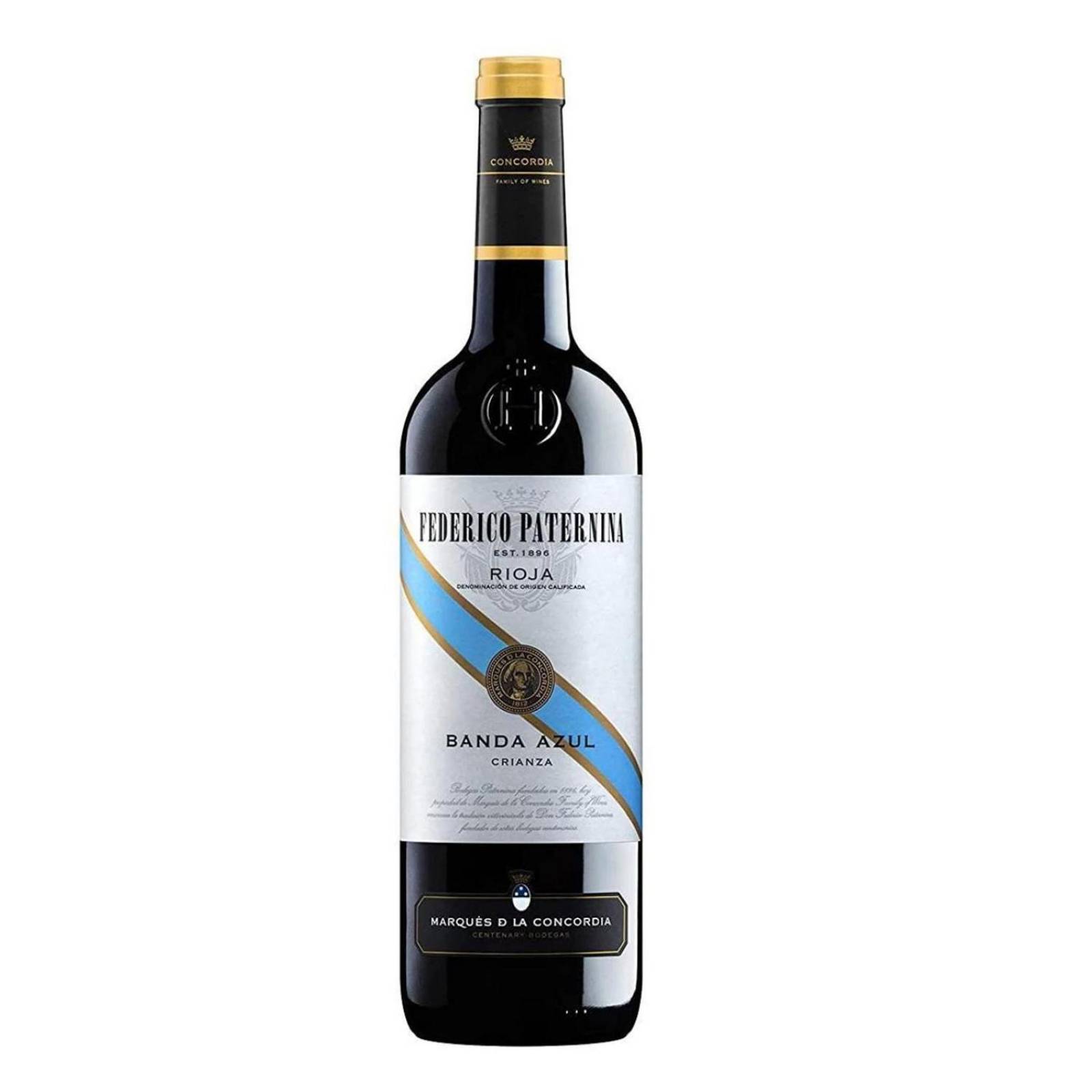 Vino Tinto Paternina Banda Azul Crianza 750 ml 