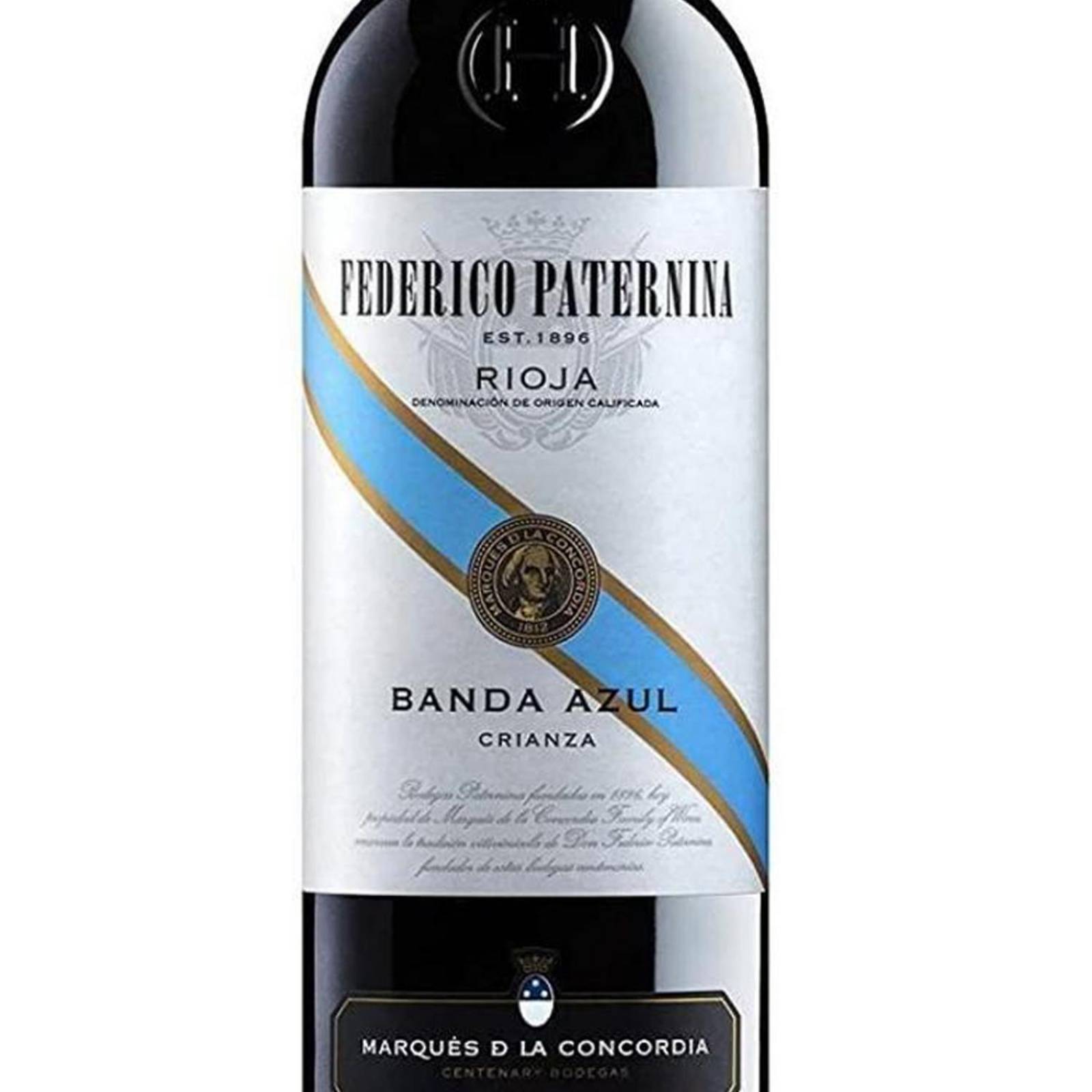 Vino Tinto Paternina Banda Azul Crianza 750 ml 