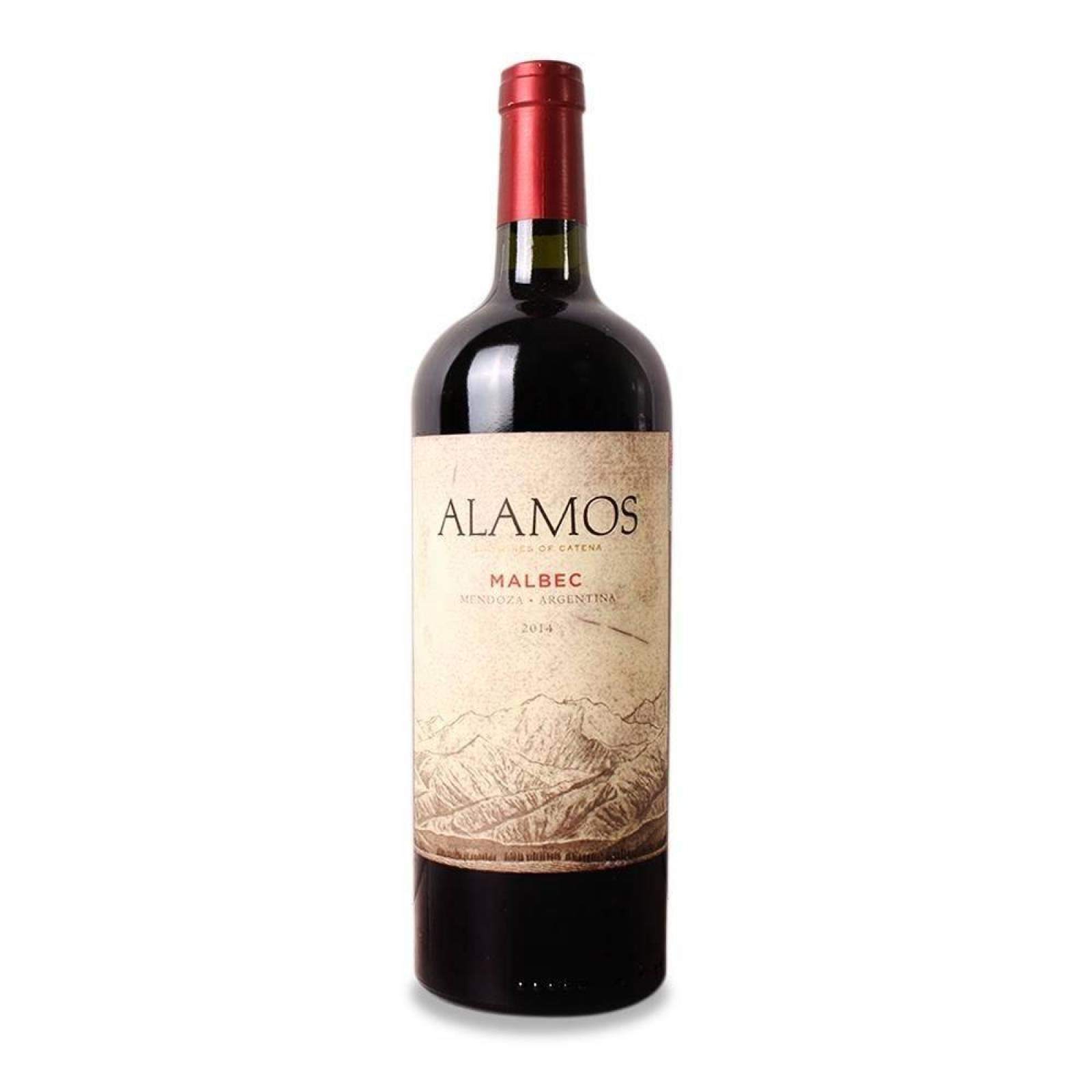 Vino Tinto Alamos Malbec 750 ml 