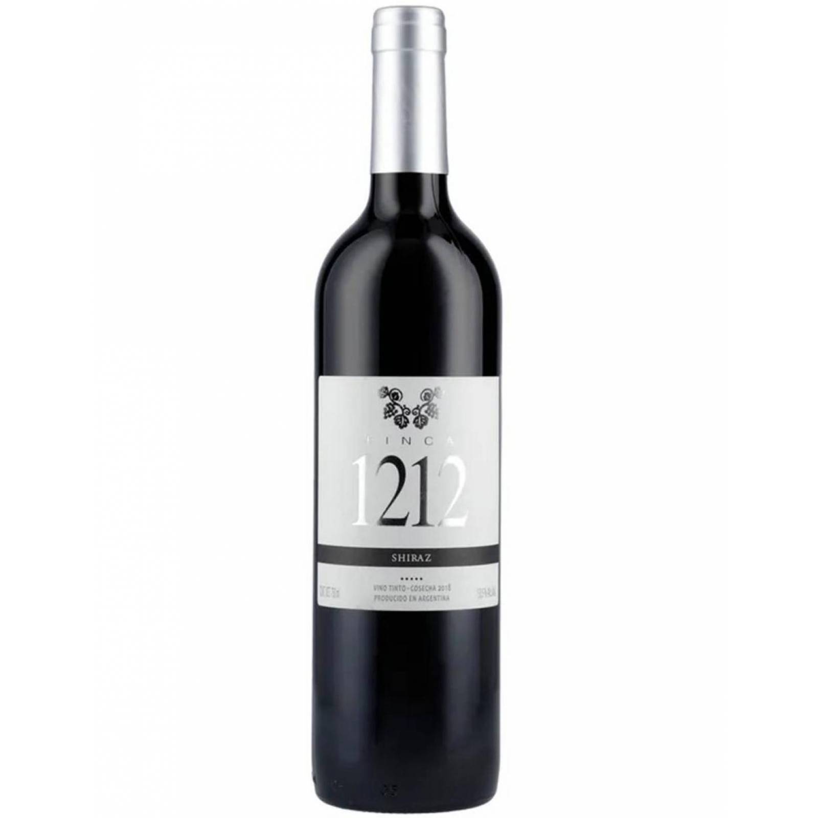 Vino Tinto Finca 1212 Shiraz 750 ml 