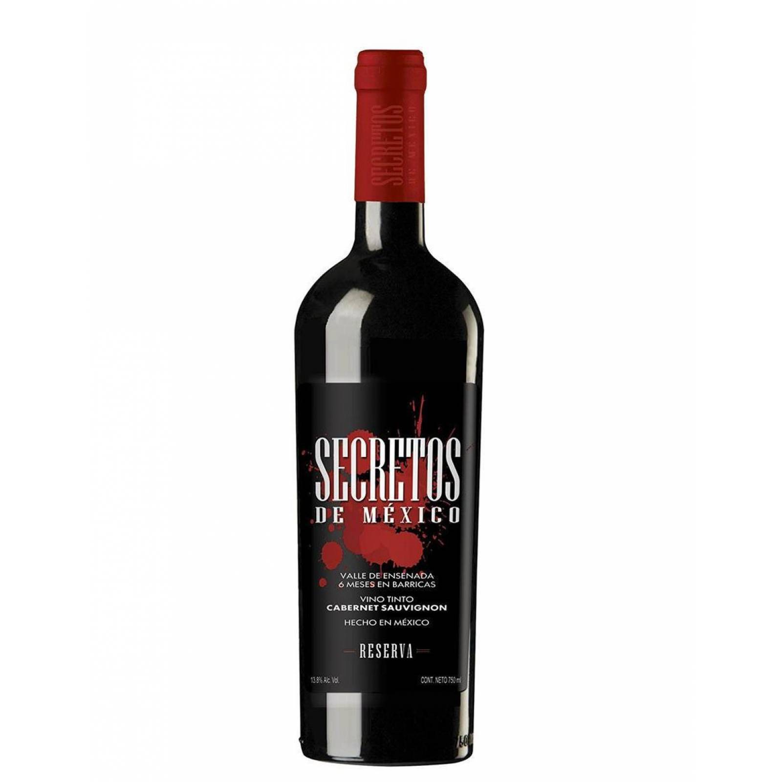 Vino Tinto Secretos De Mexico Cabernet Sauvignon 750 ml 
