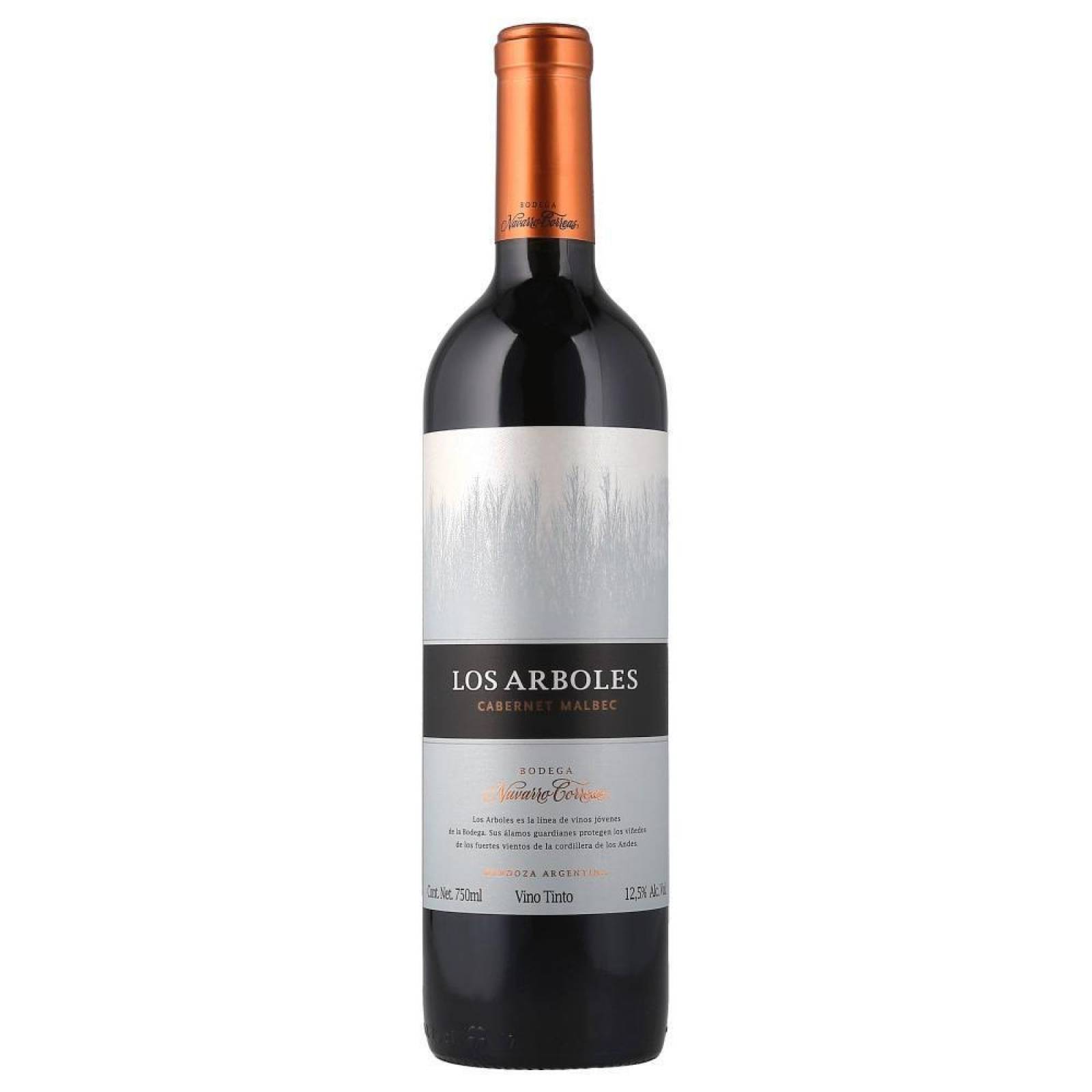 Vino Tinto Los Arboles Cabernet Sauvignon Malbec 750 ml 