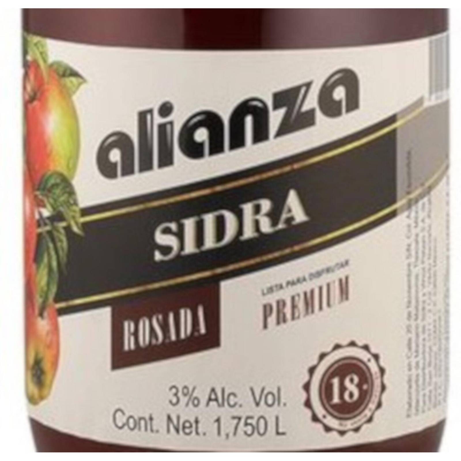 Sidra Alianza Rosada Premium 1.75 L