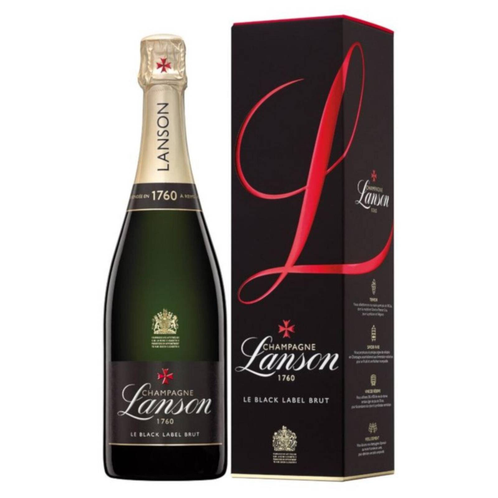 Champagne Lanson 1760 Le Black Label Brut 750 ml