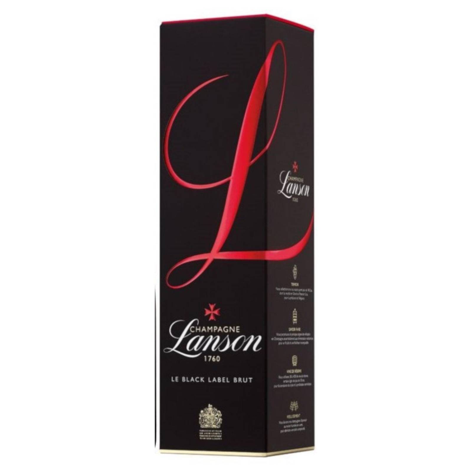 Champagne Lanson 1760 Le Black Label Brut 750 ml 