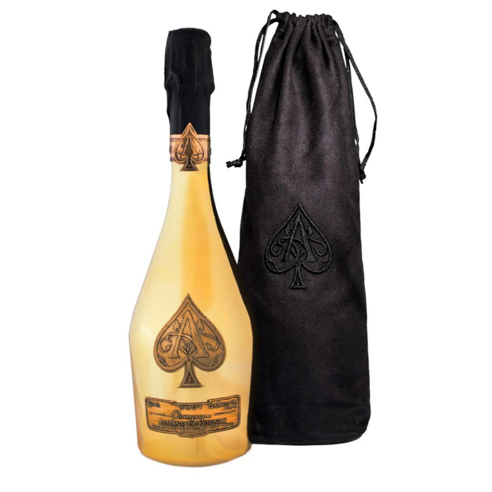 Pack de 4 Champagne Armand De Brignac Brut Gold V Bag 750 ml